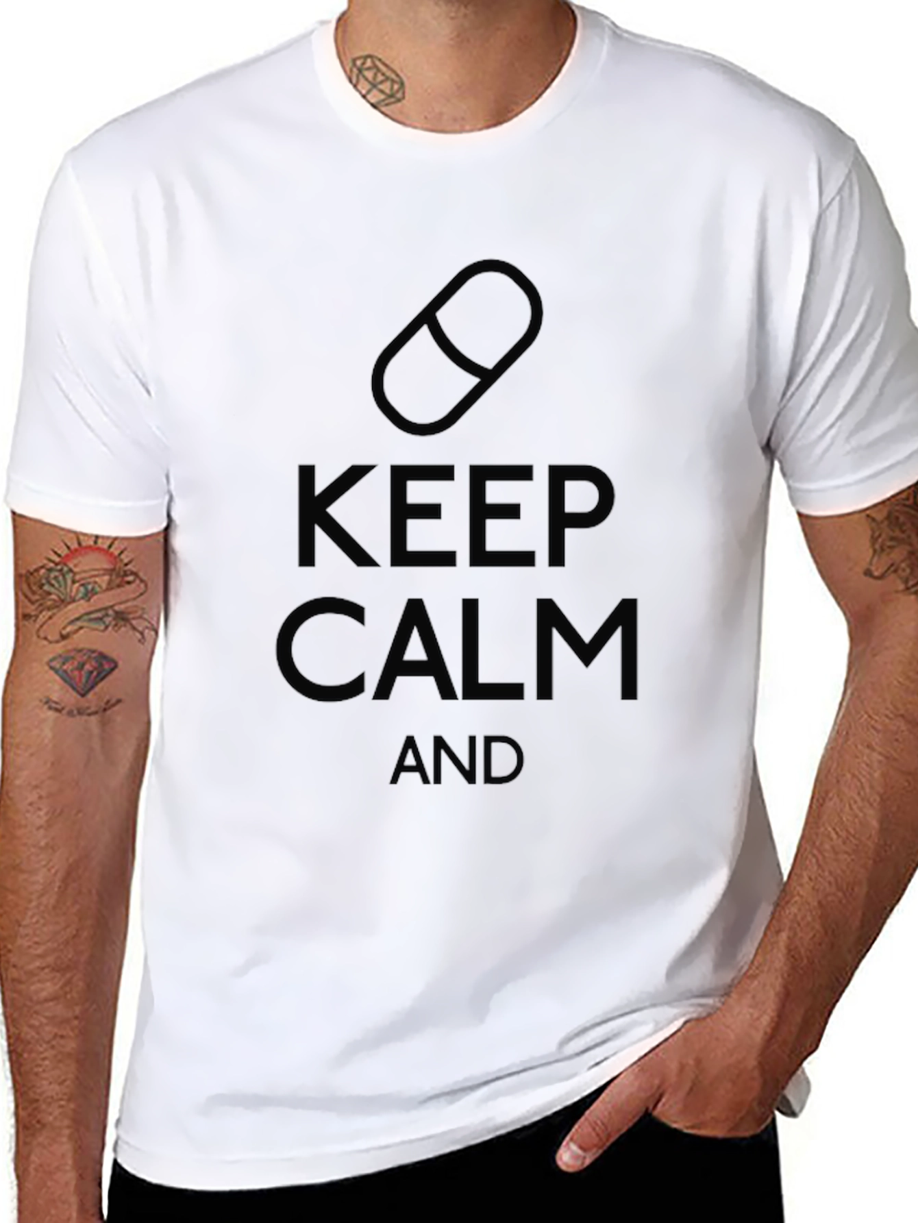 Keep Calm and Take Pills T-Shirt