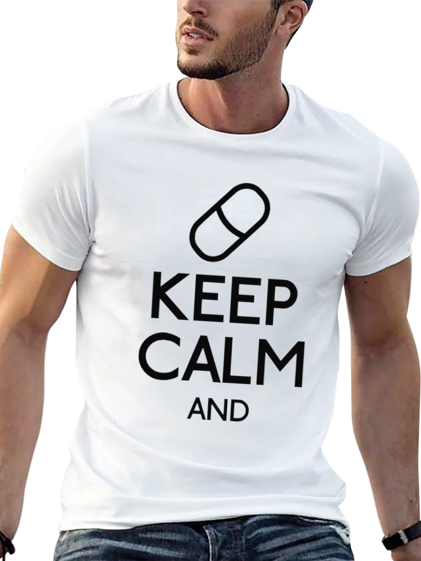 Keep Calm and Take Pills T-Shirt