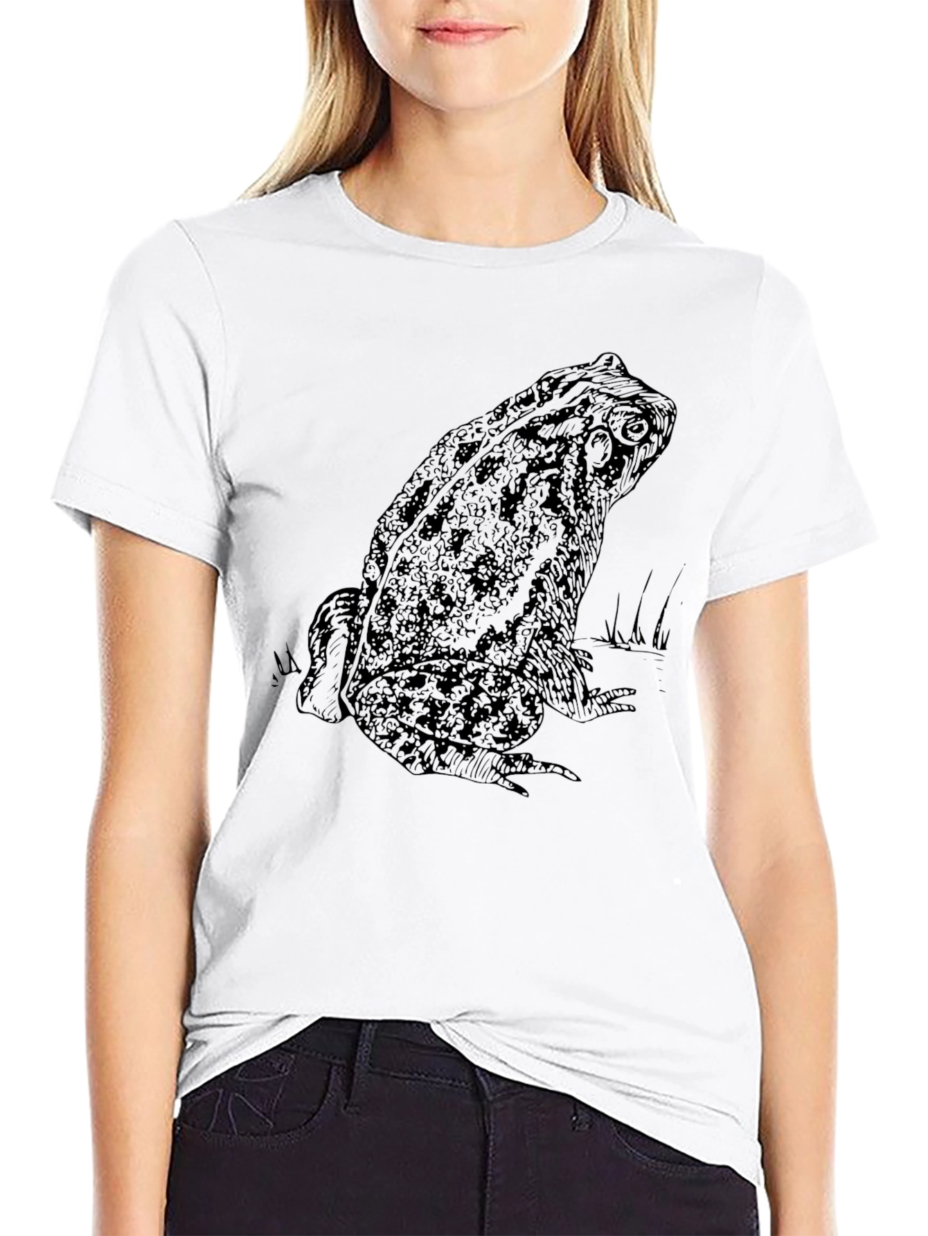Toad Graphic Tee - Unisex Black T-Shirt
