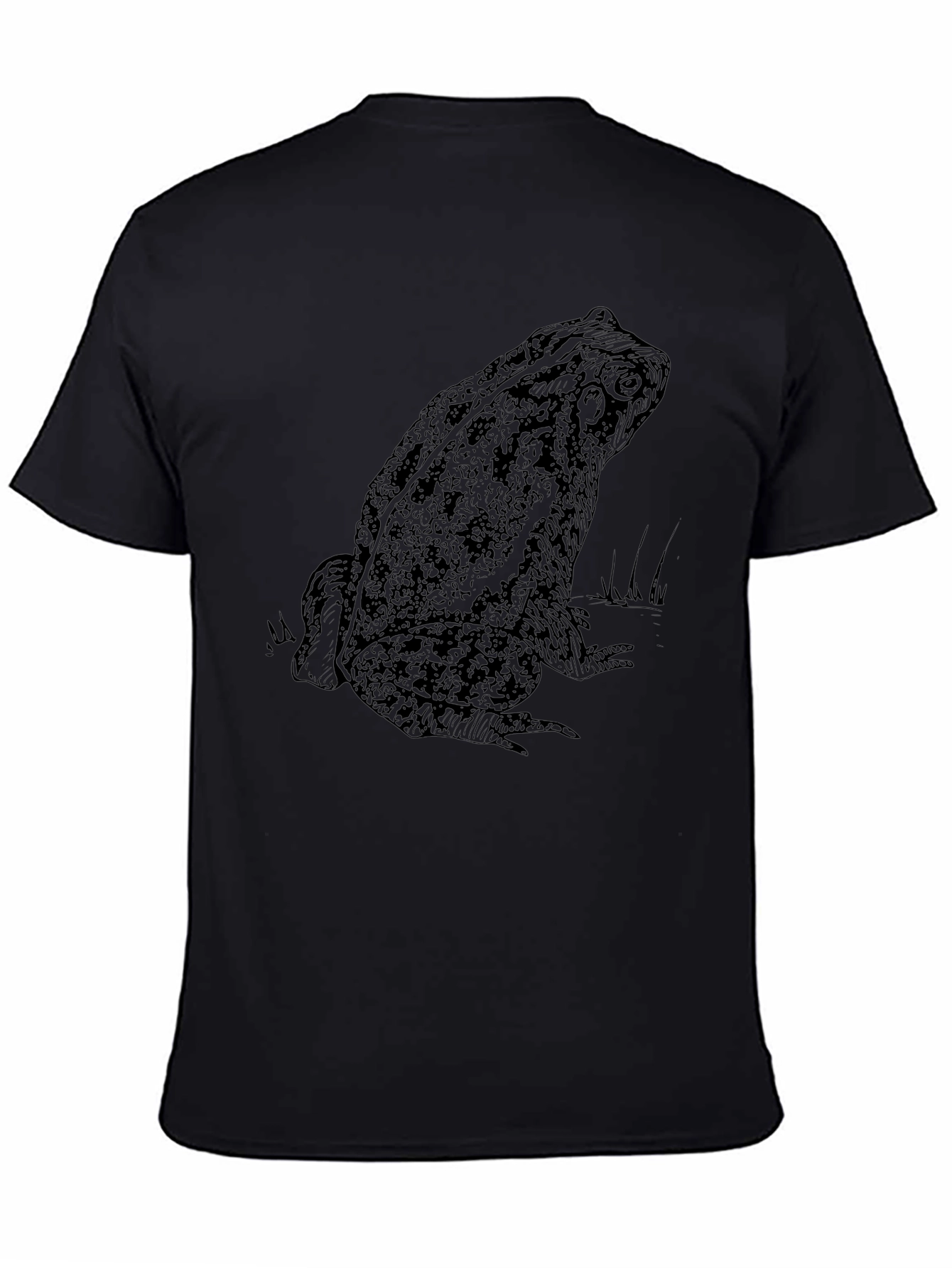 Toad Graphic Tee - Unisex Black T-Shirt