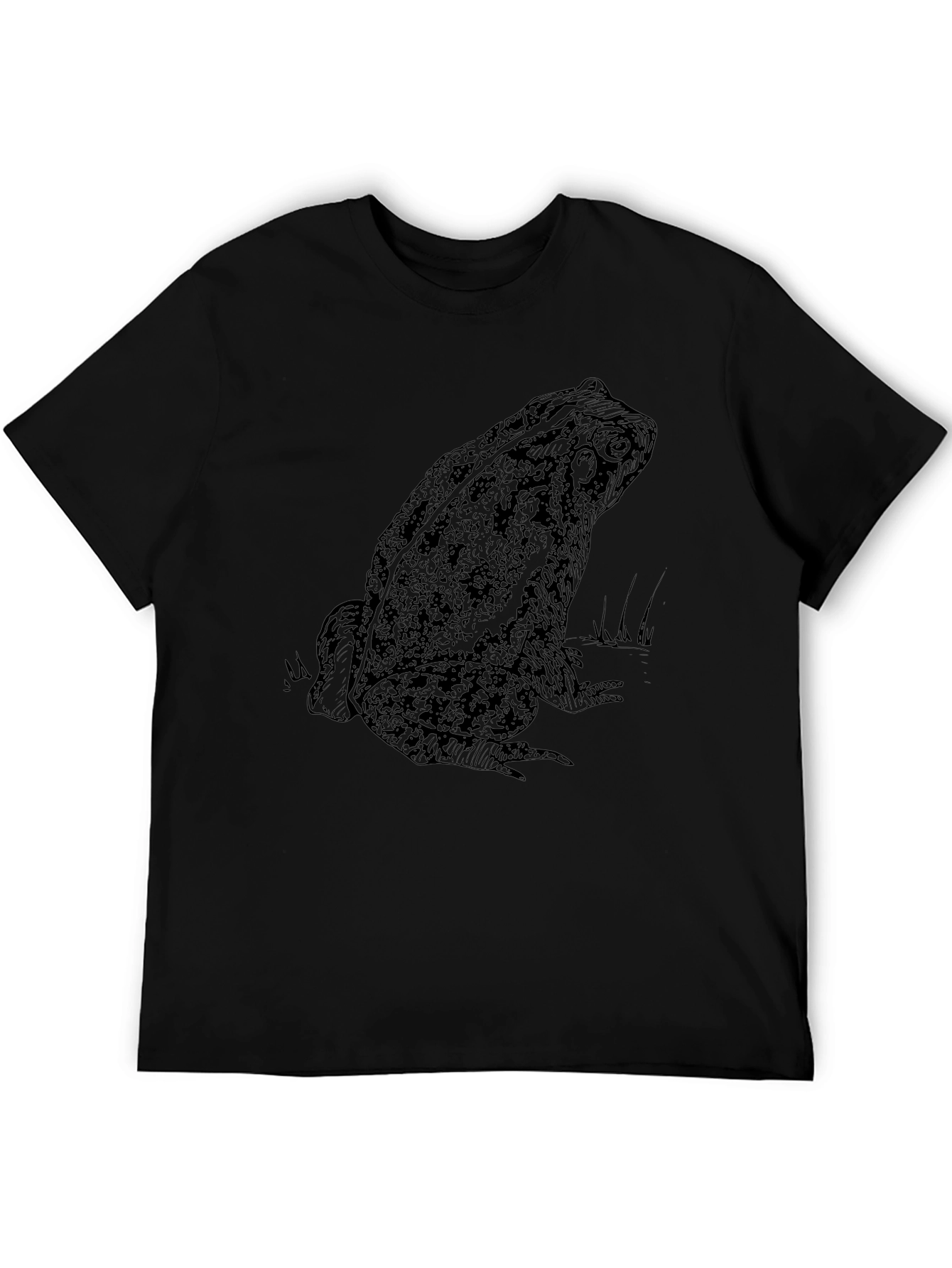 Toad Graphic Tee - Unisex Black T-Shirt