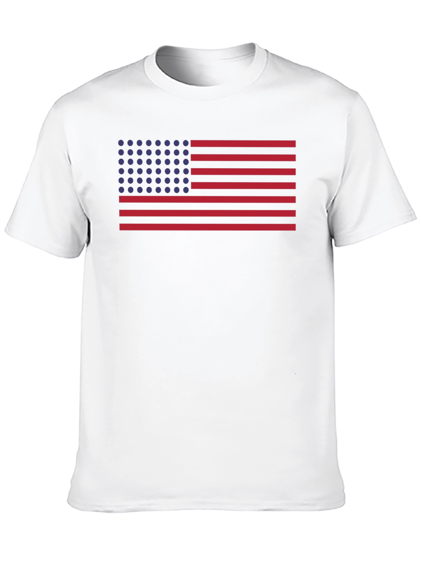 Retro American Flag Graphic T-Shirt