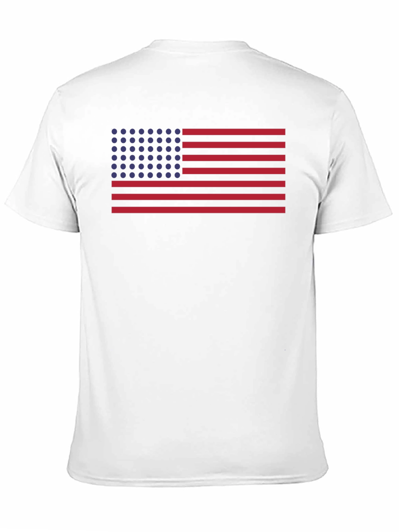 Retro American Flag Graphic T-Shirt