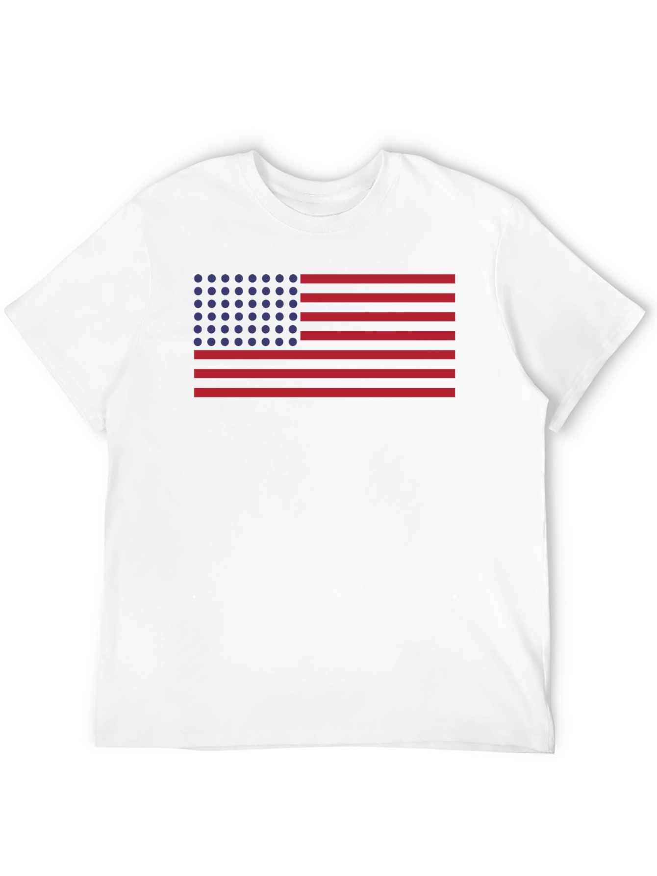 Retro American Flag Graphic T-Shirt