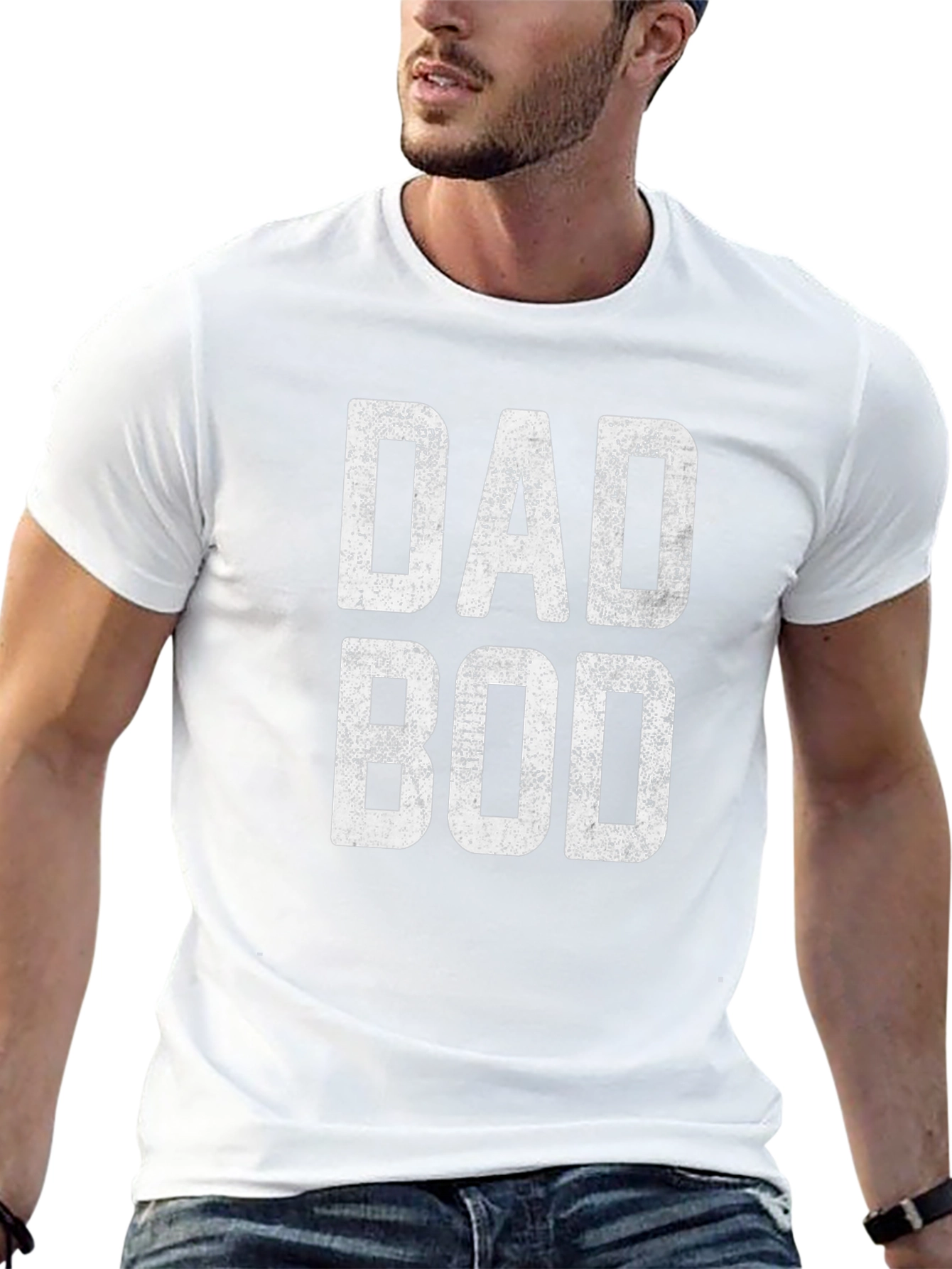 Dad Bod Graphic Tee - Funny Fathers Day Shirt