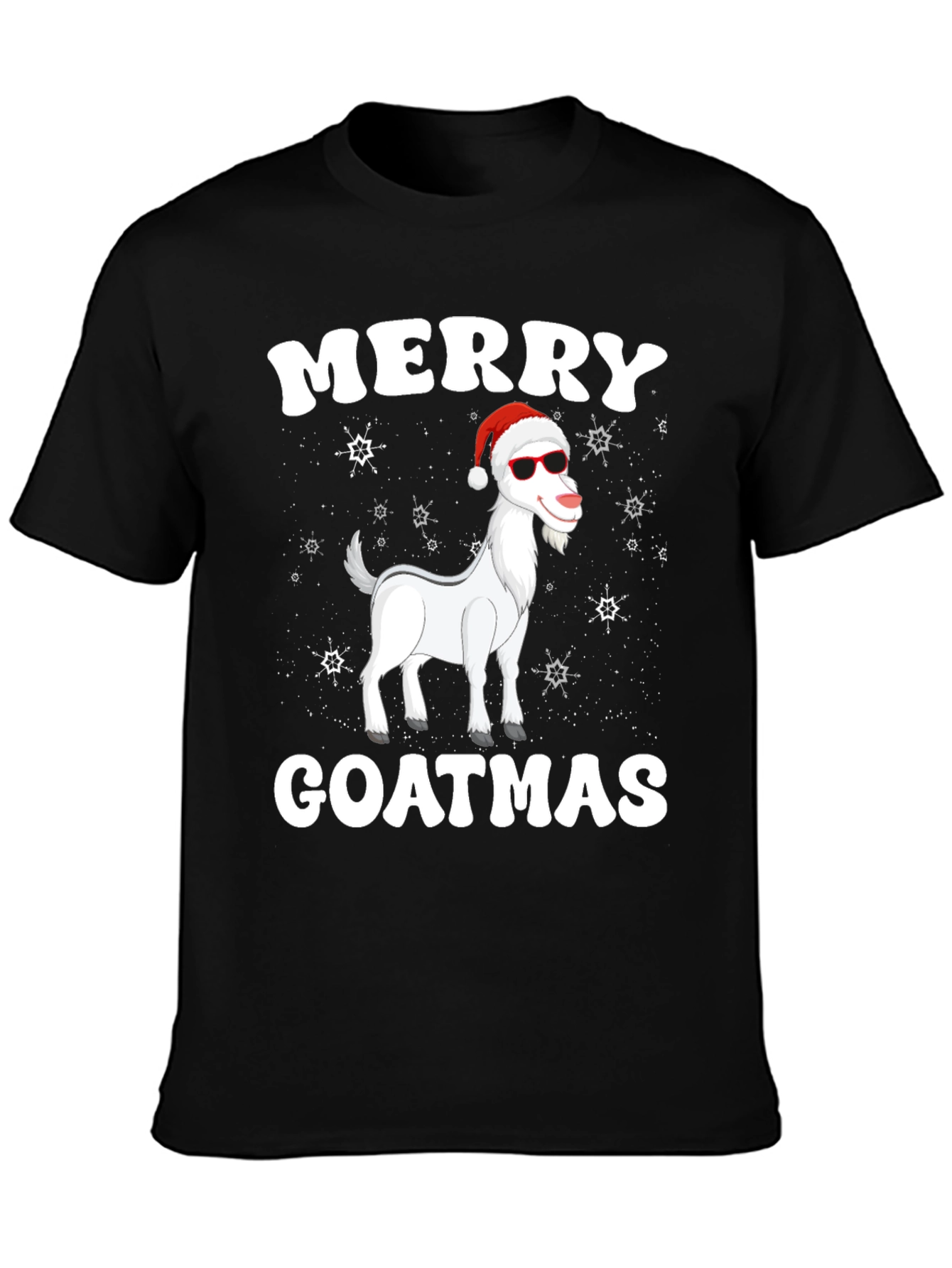 Merry Goatmas Christmas T-Shirt