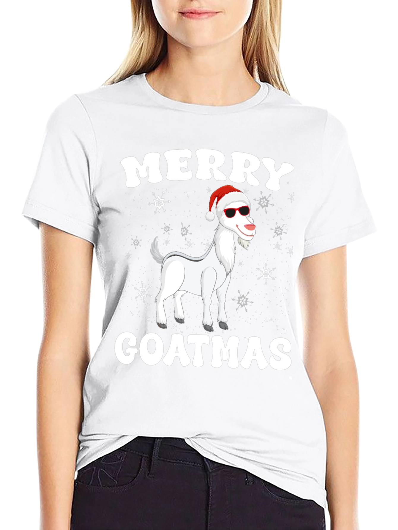 Merry Goatmas Christmas T-Shirt