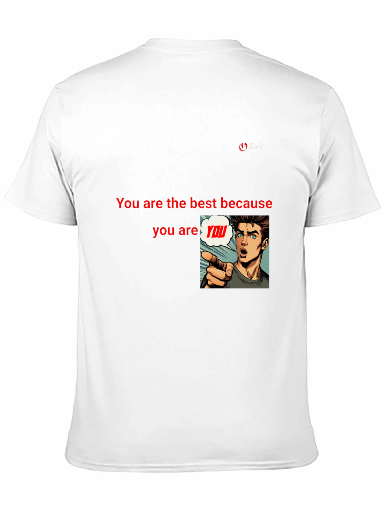 Unique Black T-Shirt: Be Yourself Design