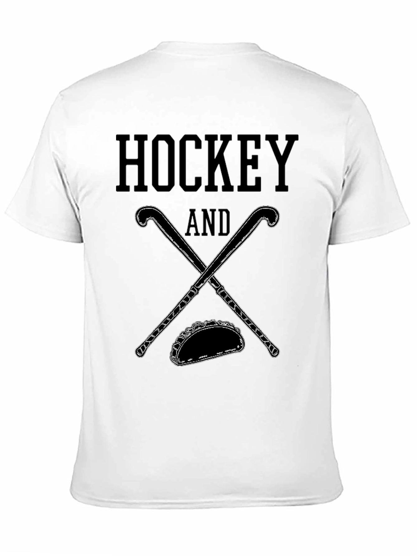 Hockey and Tacos T-Shirt - Novelty Tee