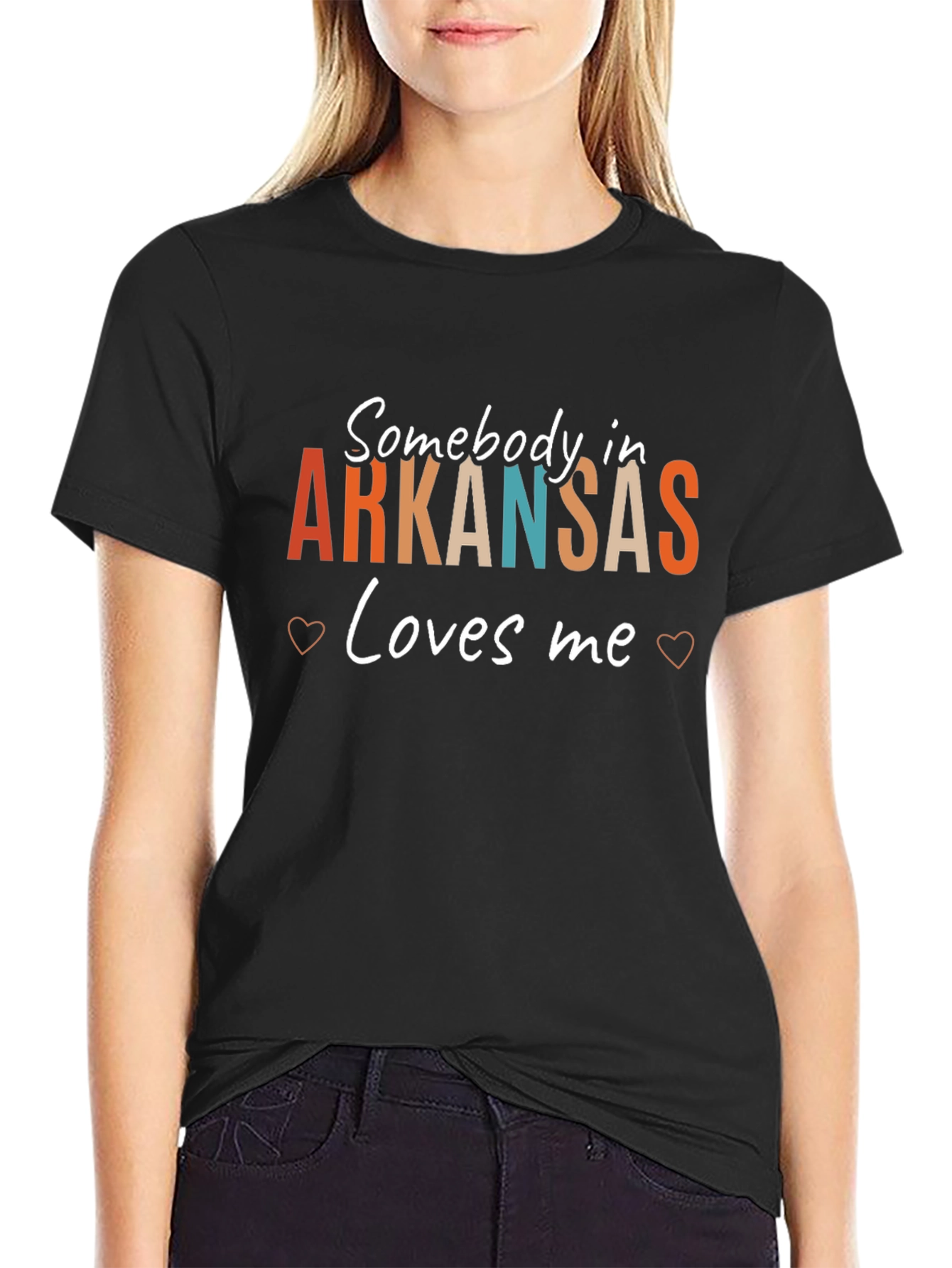 Somebody in Arkansas Loves Me T-Shirt