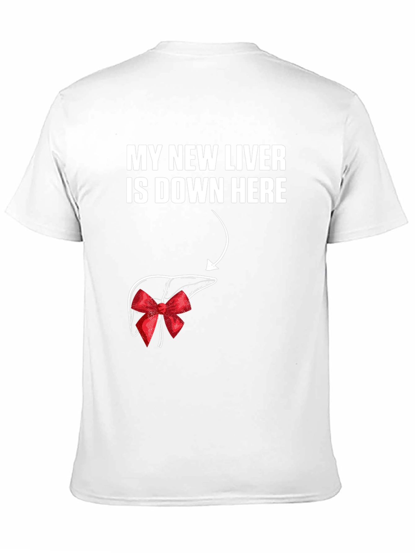 Funny Liver Transplant T-Shirt - My New Liver