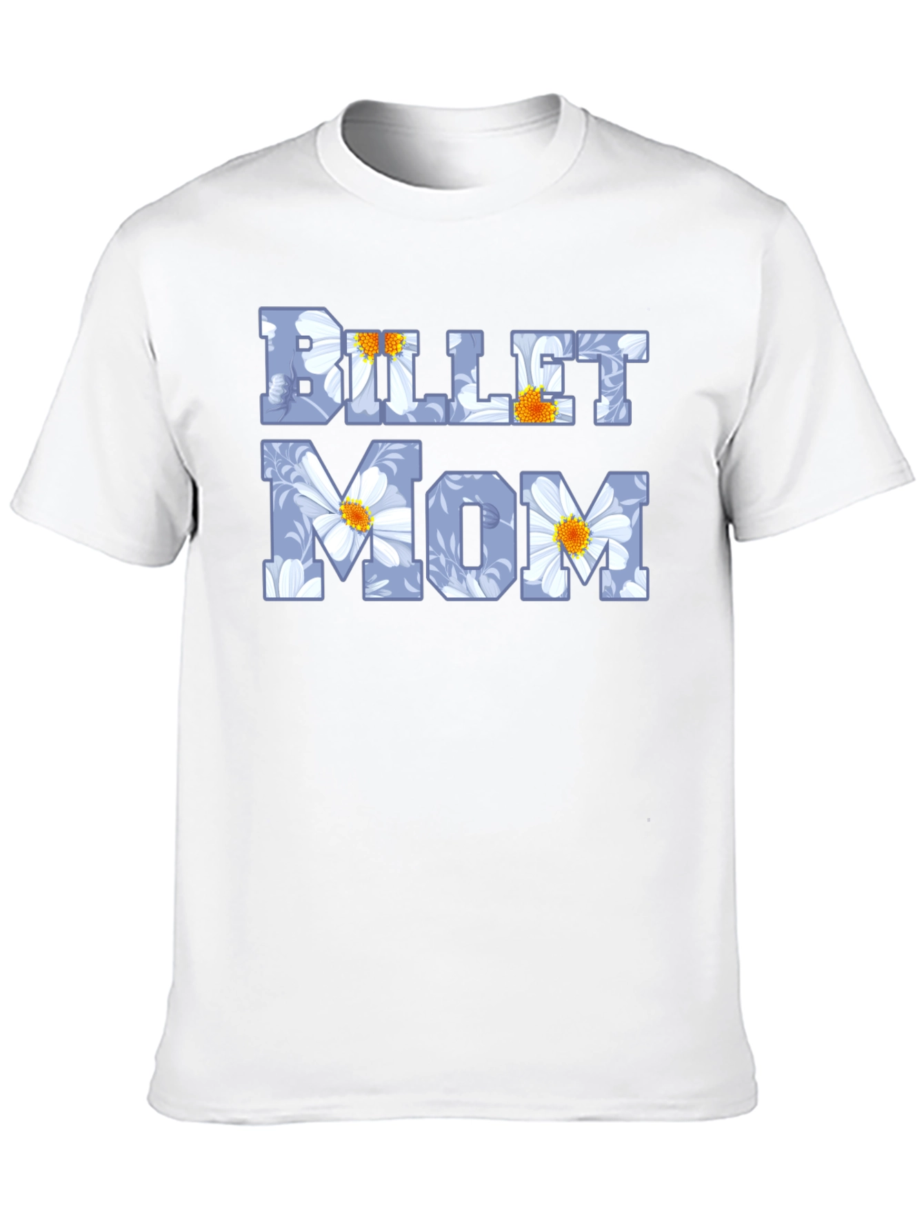 Billet Mom Floral Graphic Tee