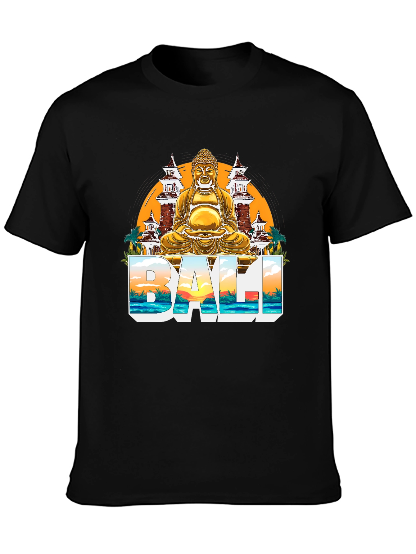 Bali Graphic Tee - Island Vibes T-Shirt