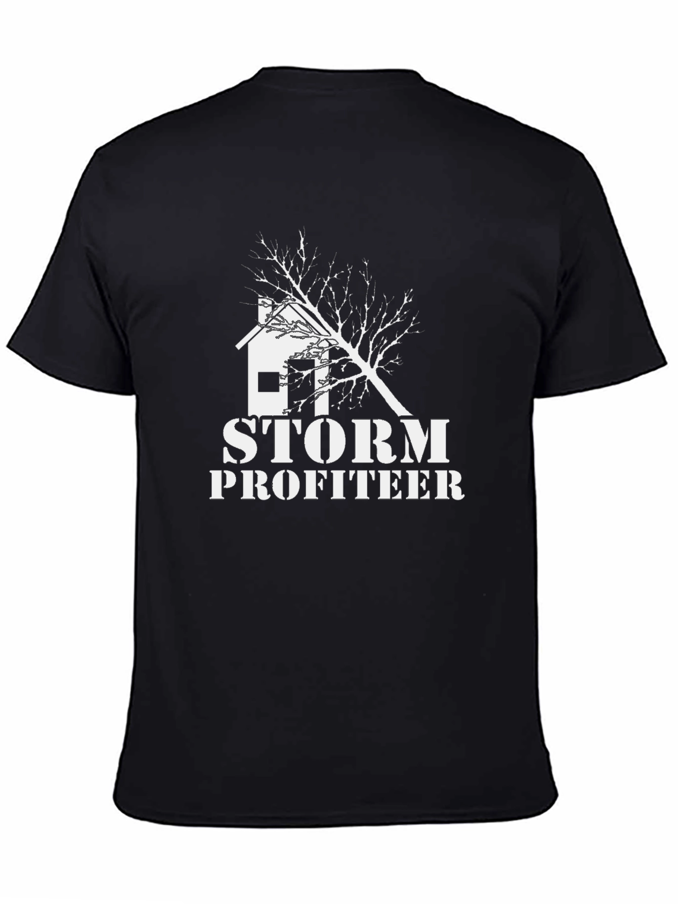 Storm Profiteer Graphic Tee - Unisex Black T-Shirt