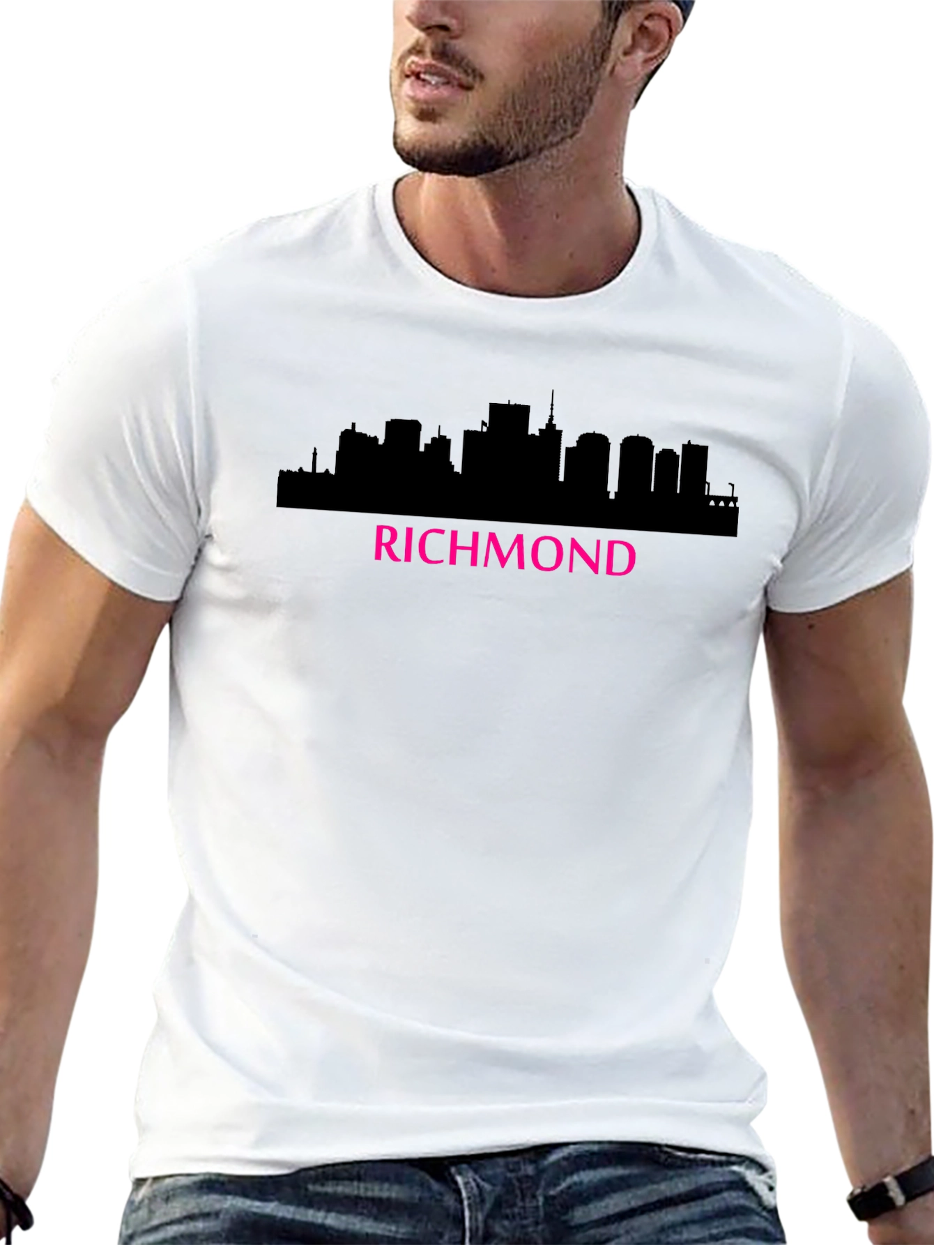 Richmond Skyline Graphic Tee - Stylish City Pride