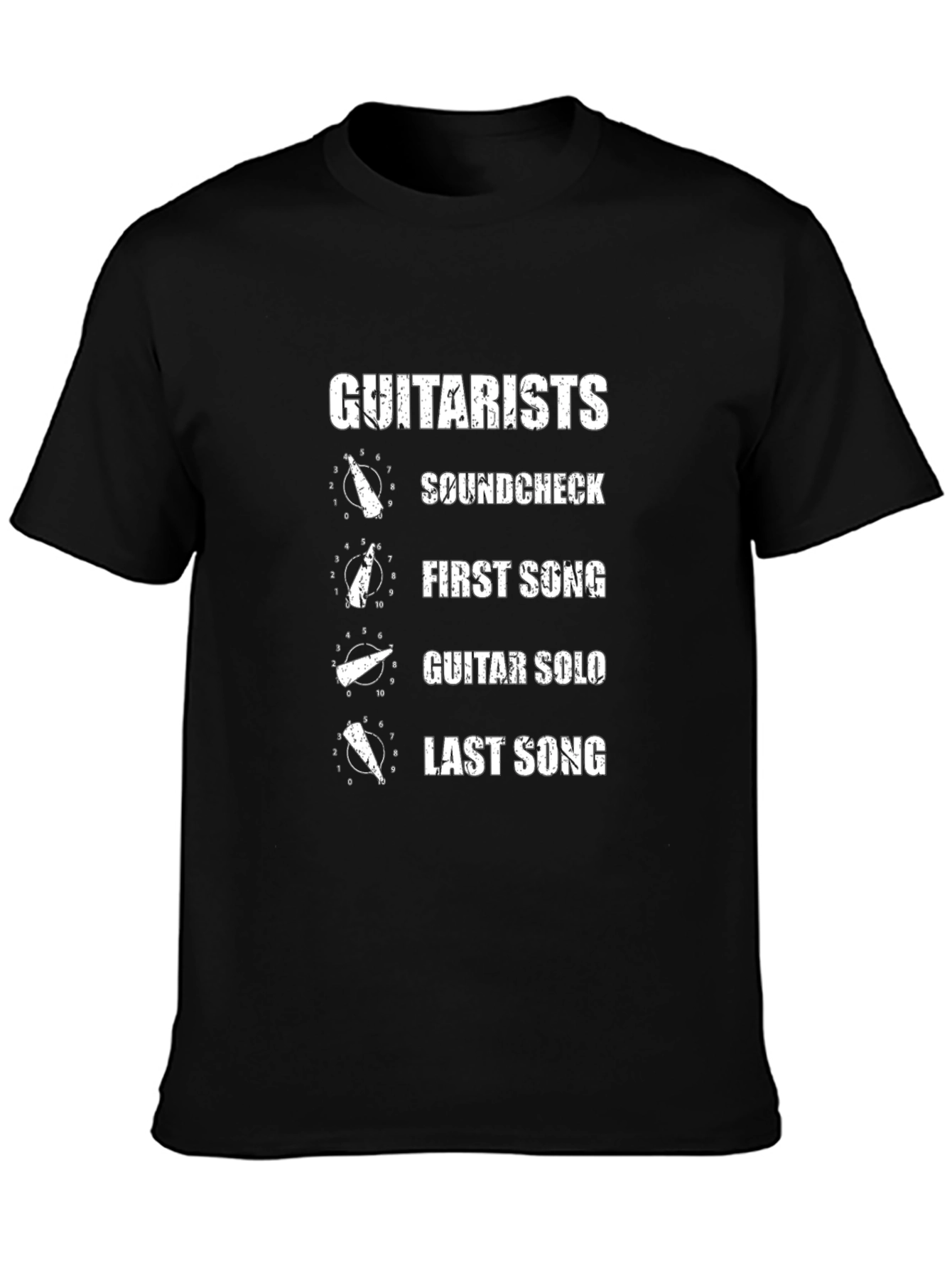 Guitarists Soundcheck T-Shirt - Music Lover Tee