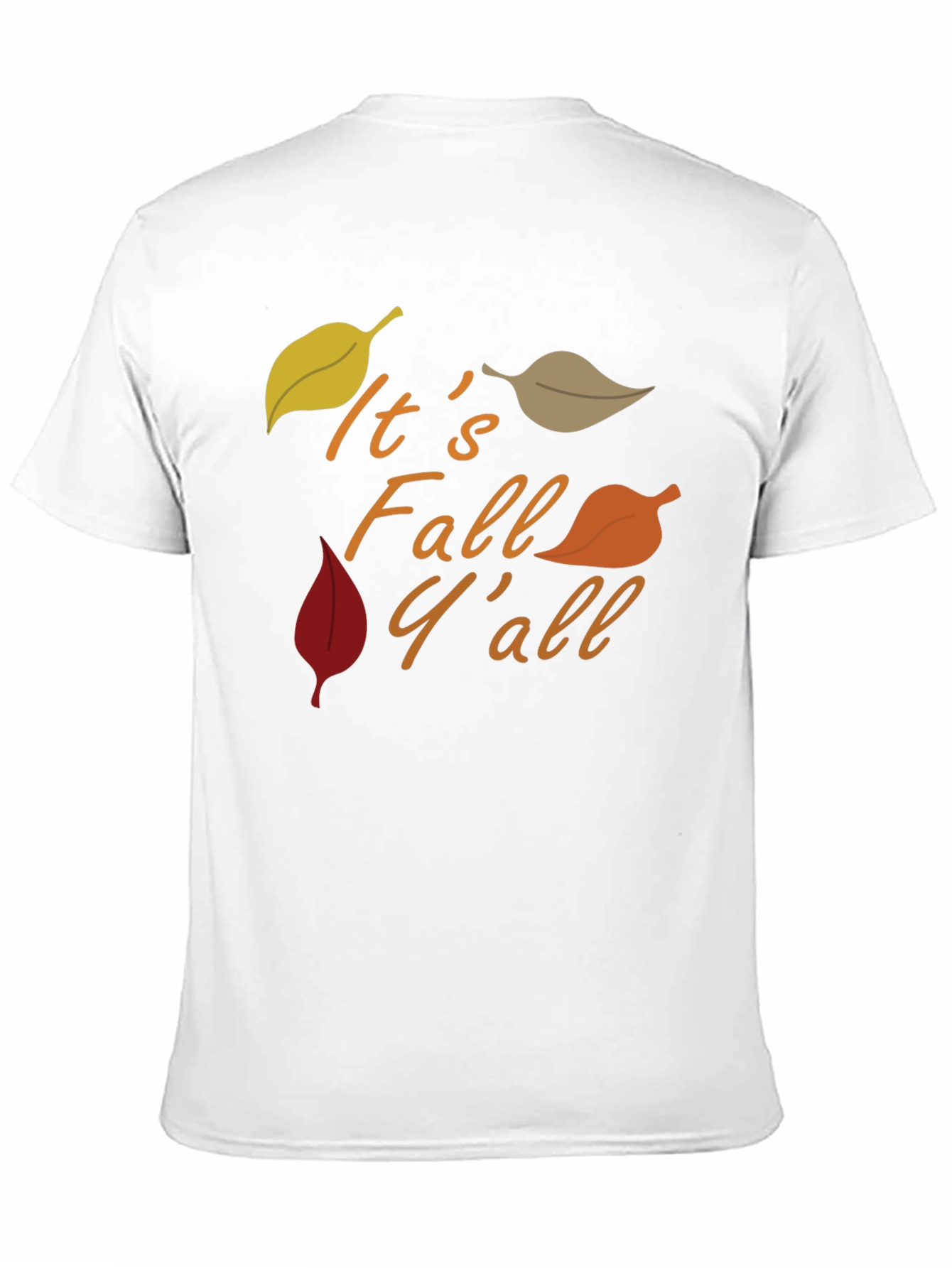 Its Fall Yall T-Shirt - Autumn Design