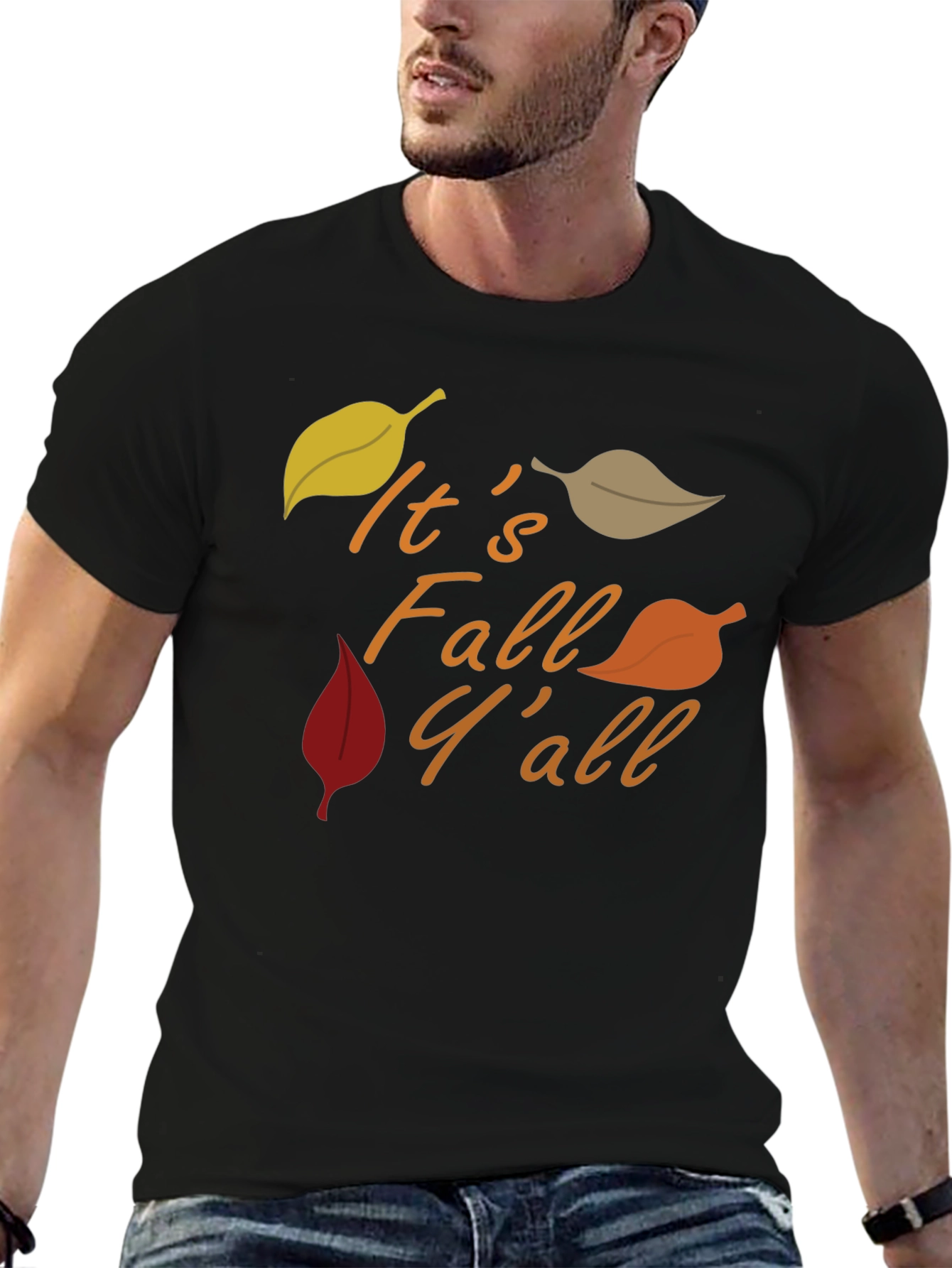 Its Fall Yall T-Shirt - Autumn Design