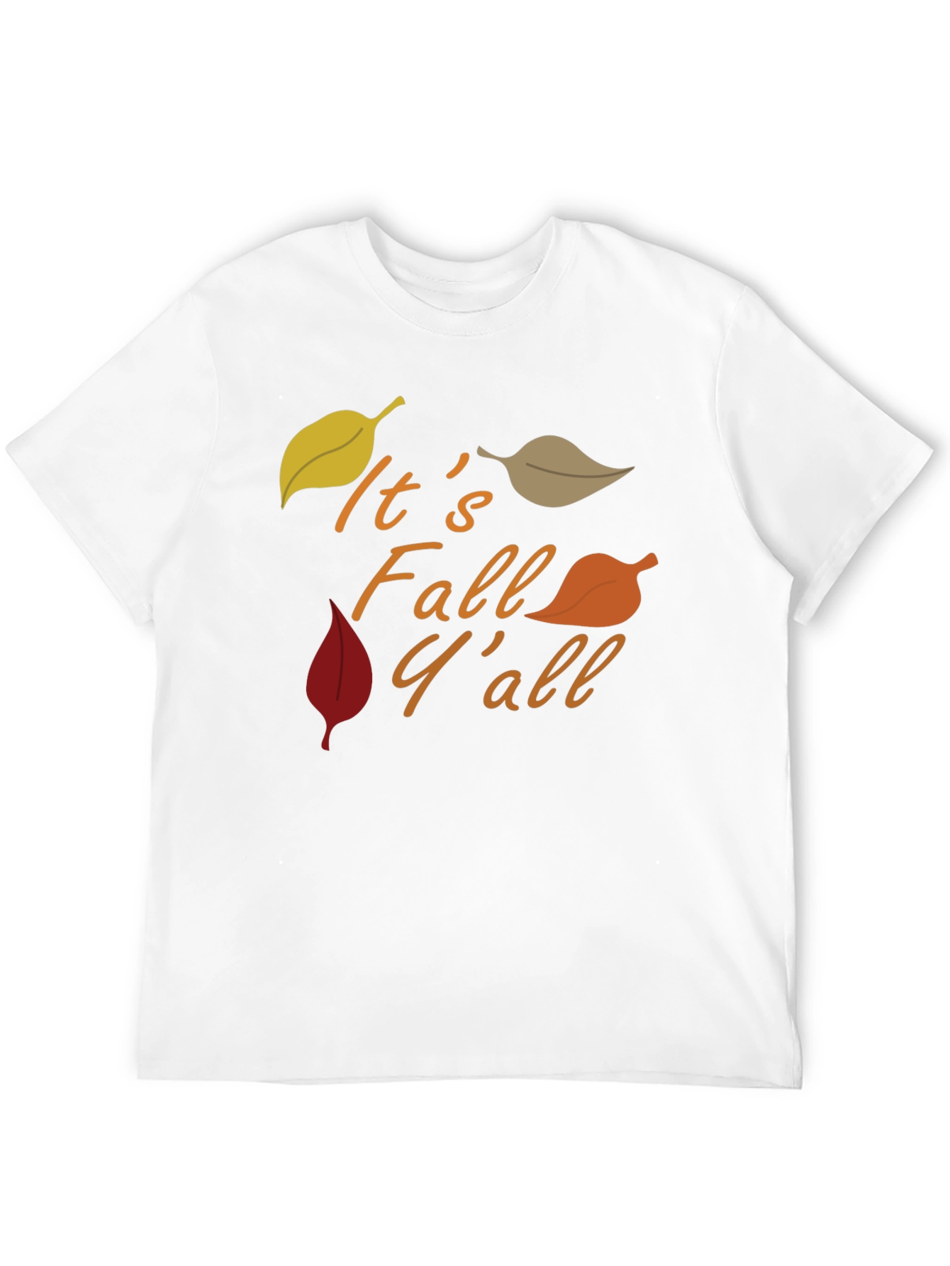Its Fall Yall T-Shirt - Autumn Design