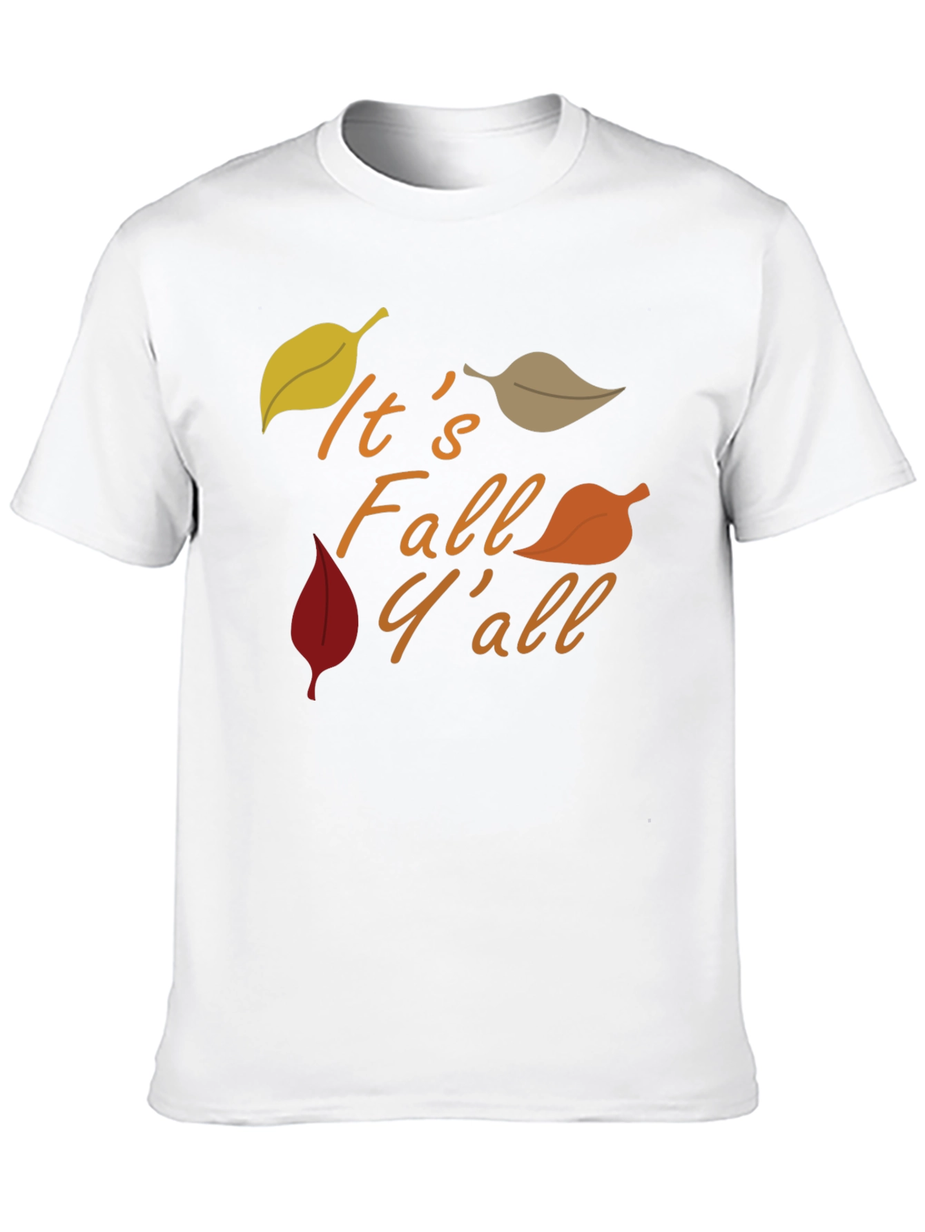 Its Fall Yall T-Shirt - Autumn Design