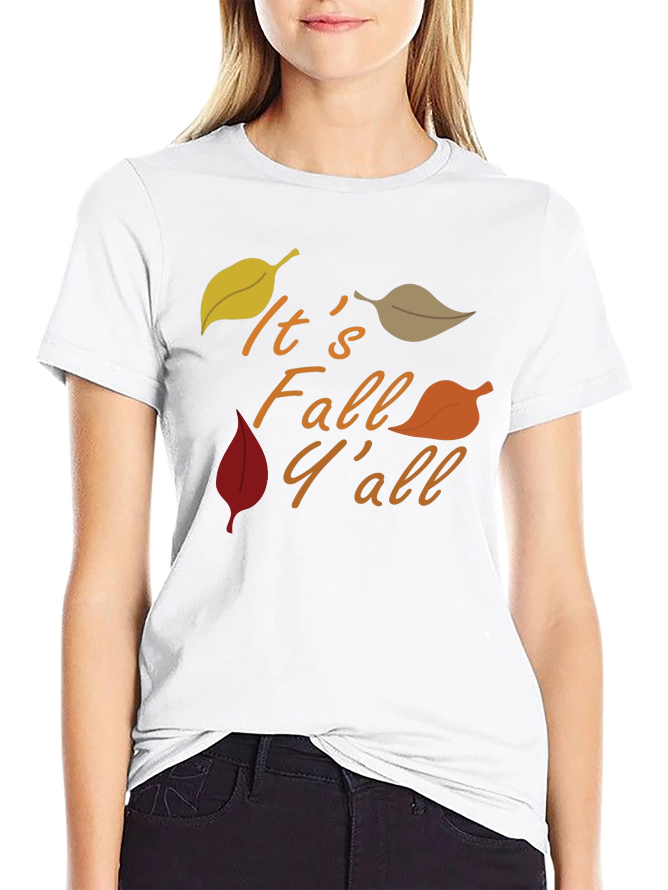 Its Fall Yall T-Shirt - Autumn Design