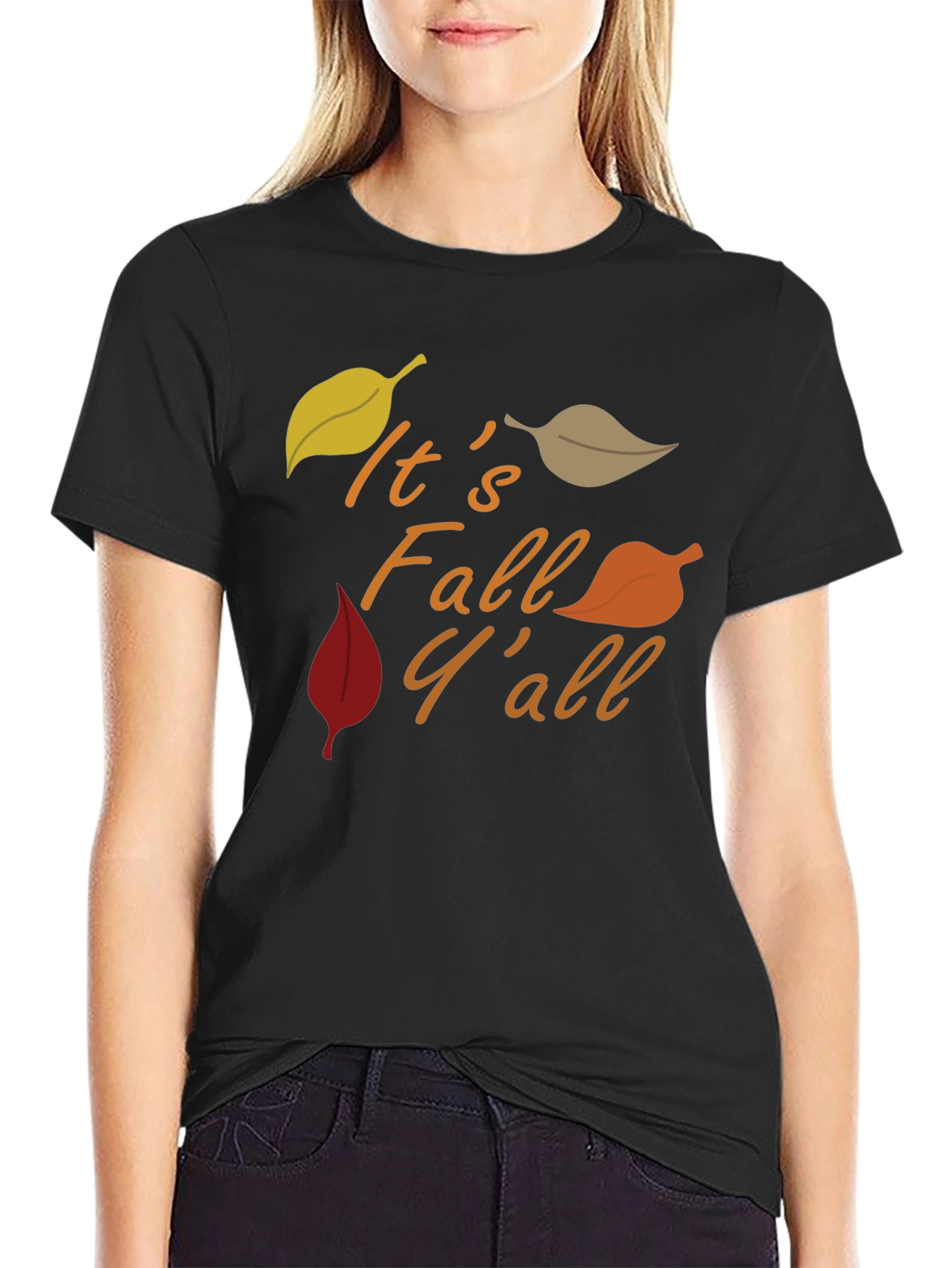 Its Fall Yall T-Shirt - Autumn Design