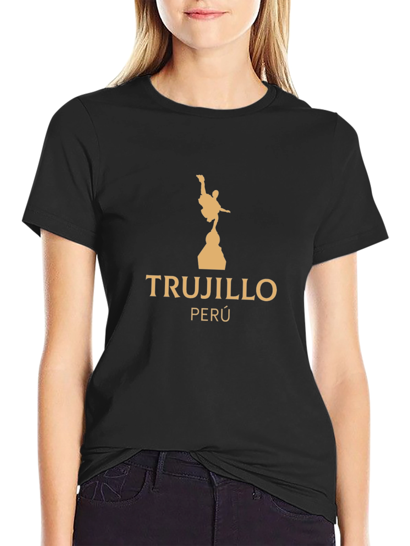 Trujillo Perú Black Graphic T-Shirt