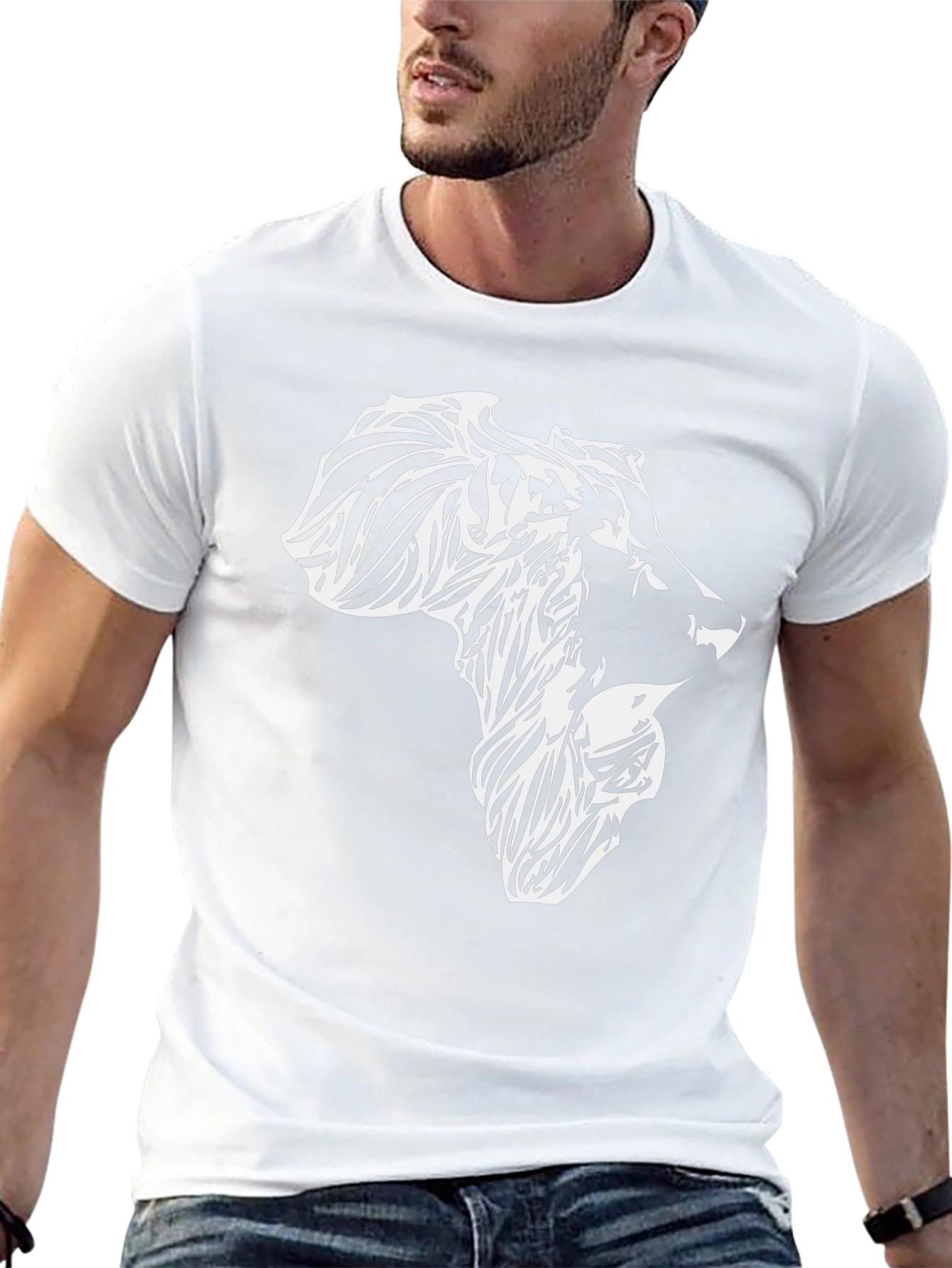 Africa Lion T-Shirt - Stylish Graphic Tee