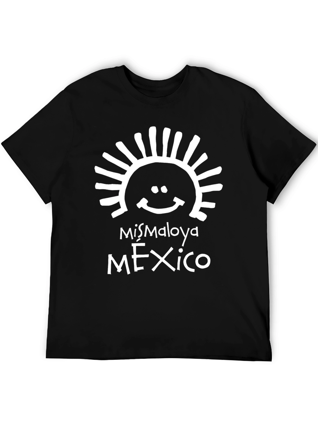 Mismaloya Mexico Graphic Tee - Black Casual T-Shirt