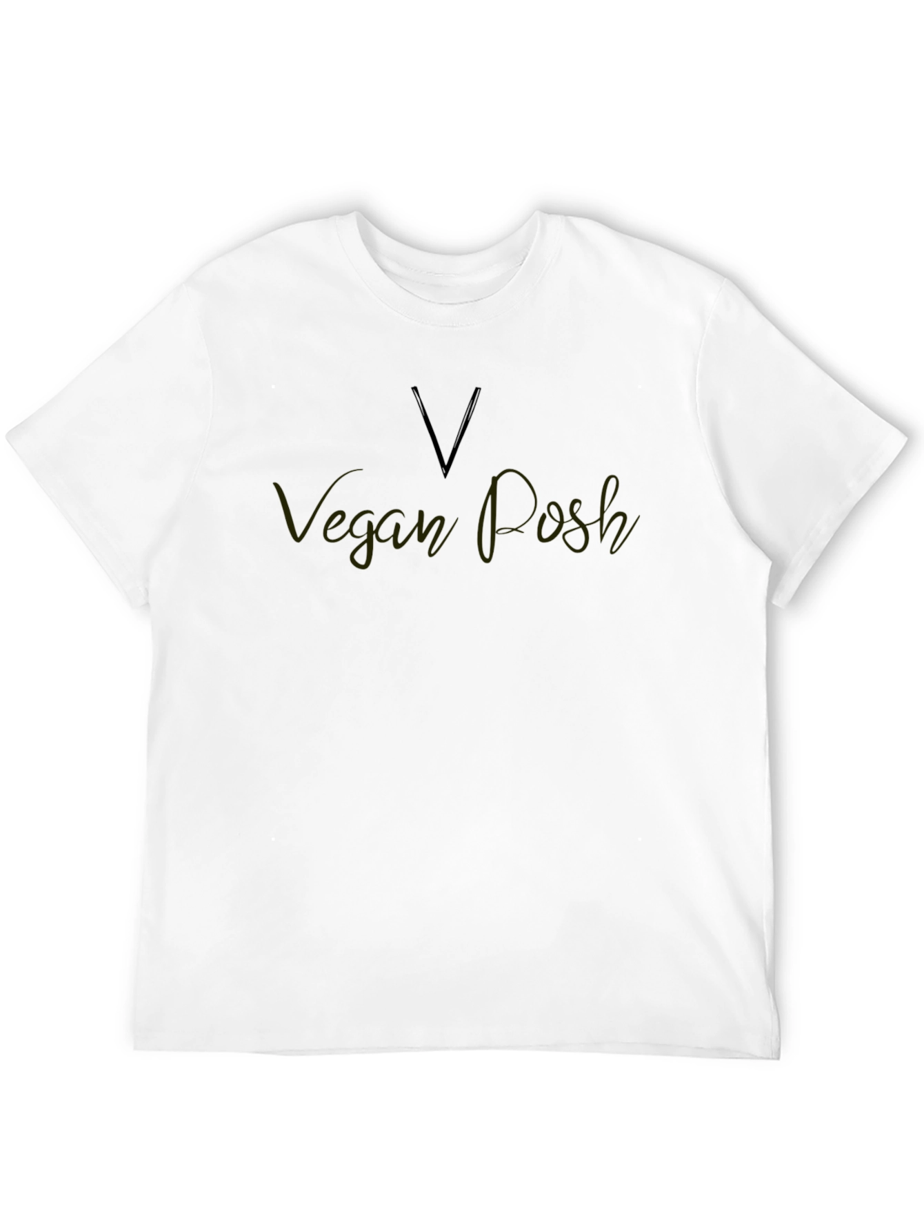 Vegan Posh Black T-Shirt