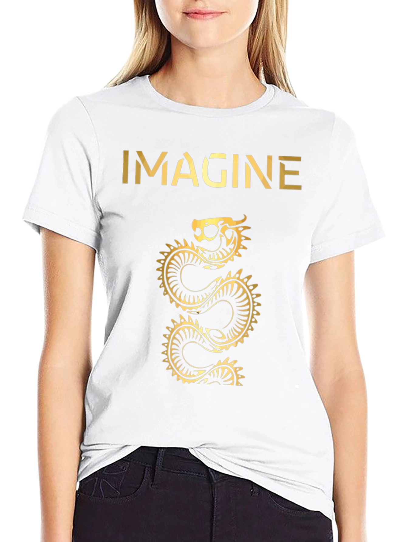 Imagine Dragon Graphic Tee - Premium Cotton Blend