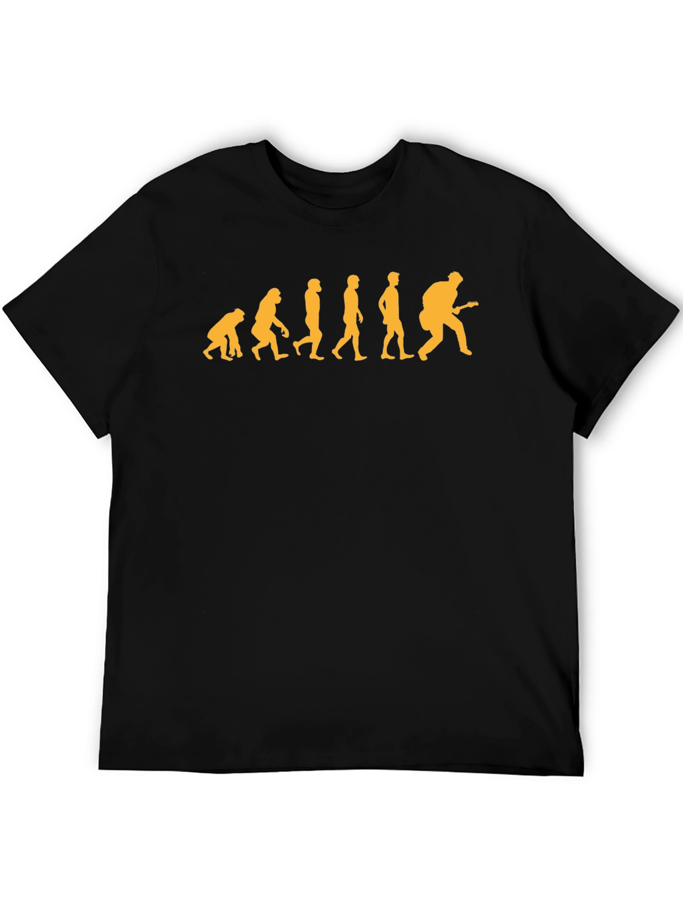 Evolution of Guitarist Graphic T-Shirt