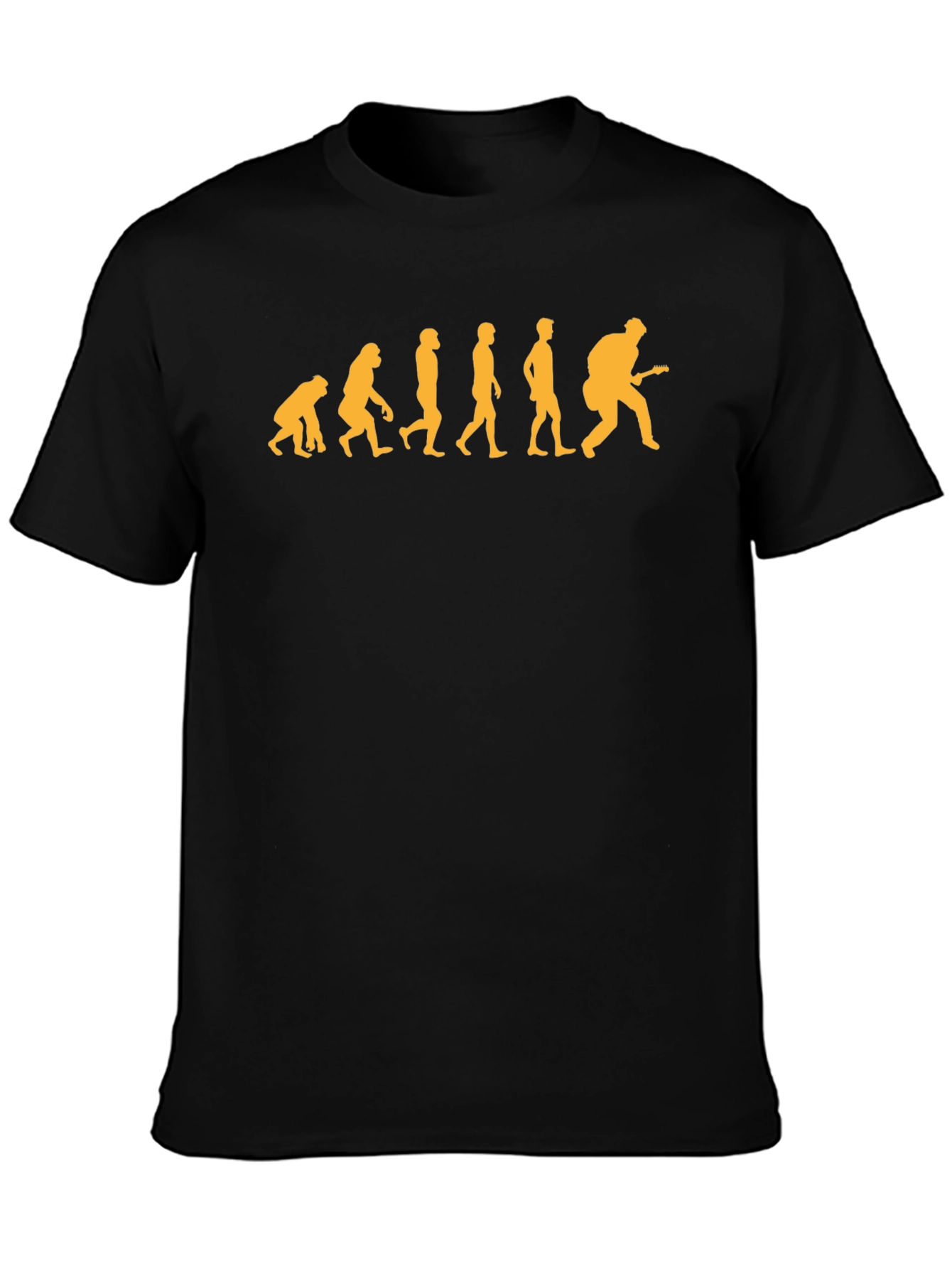 Evolution of Guitarist Graphic T-Shirt