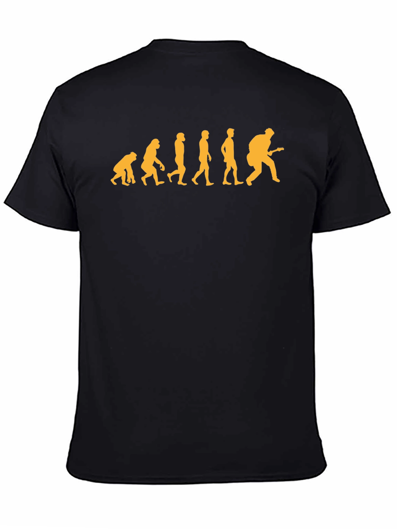 Evolution of Guitarist Graphic T-Shirt
