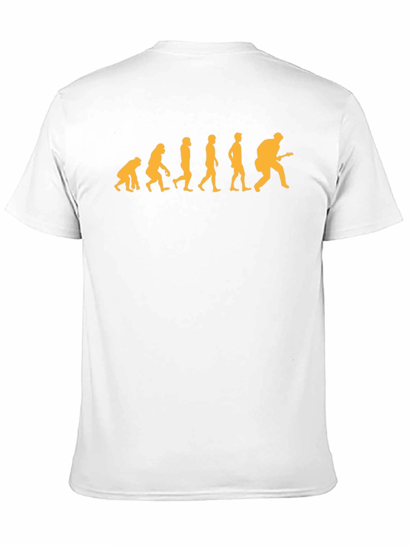 Evolution of Guitarist Graphic T-Shirt