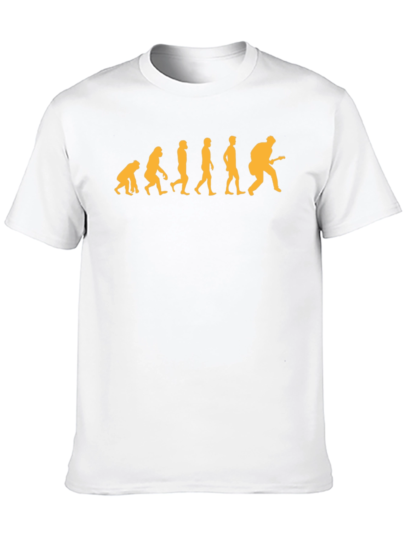 Evolution of Guitarist Graphic T-Shirt