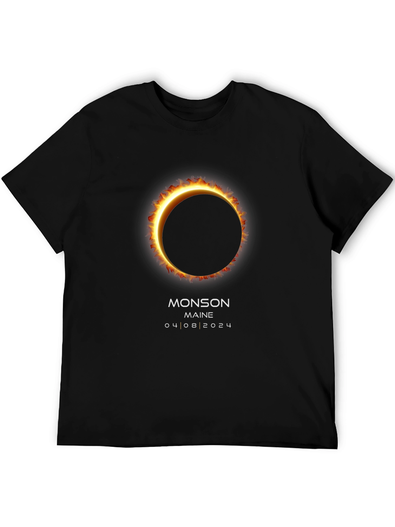 Monson Maine Eclipse 04 08 2024 T-Shirt