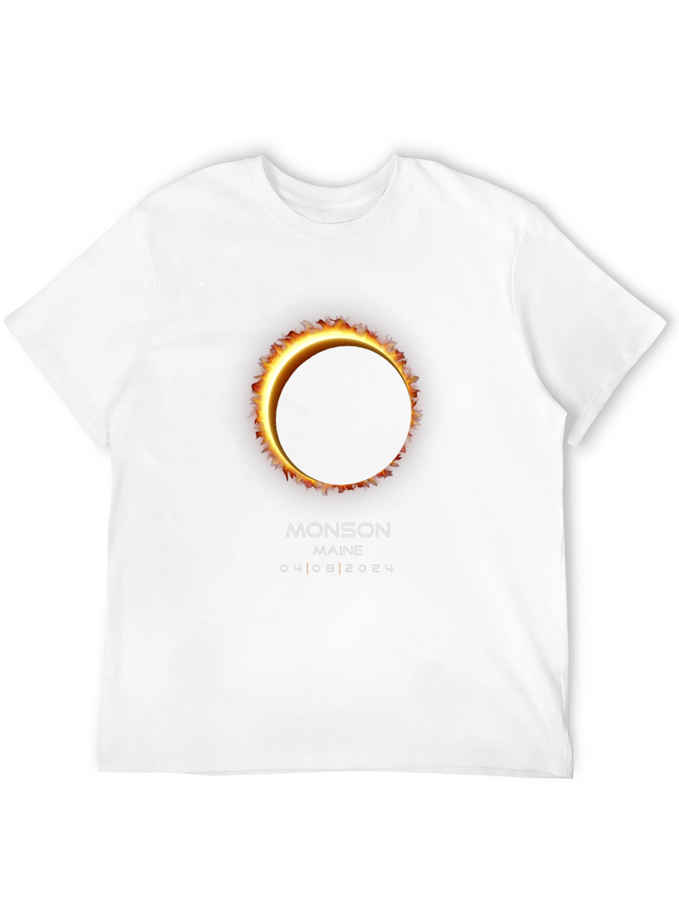 Monson Maine Eclipse 04 08 2024 T-Shirt