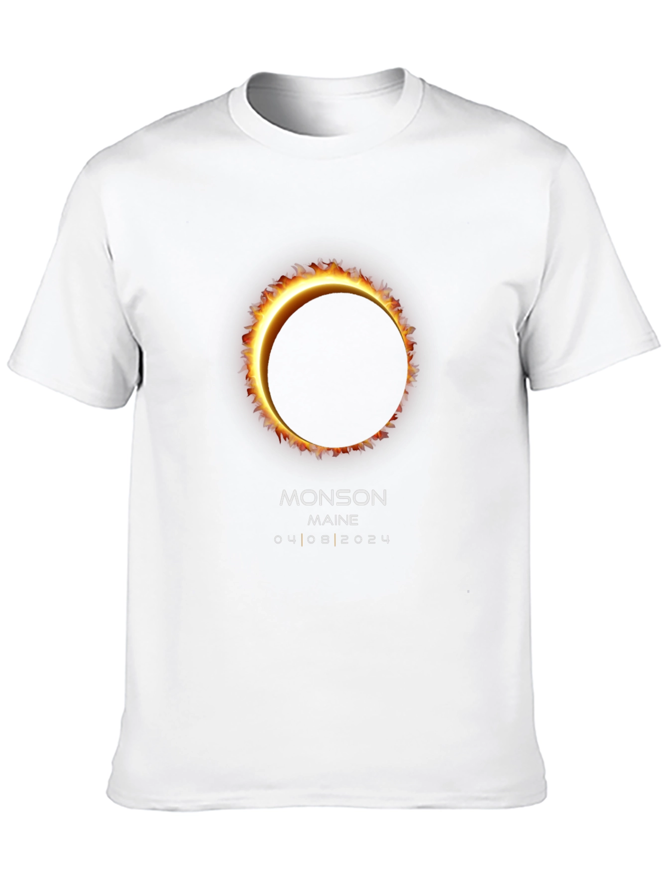 Monson Maine Eclipse 04 08 2024 T-Shirt