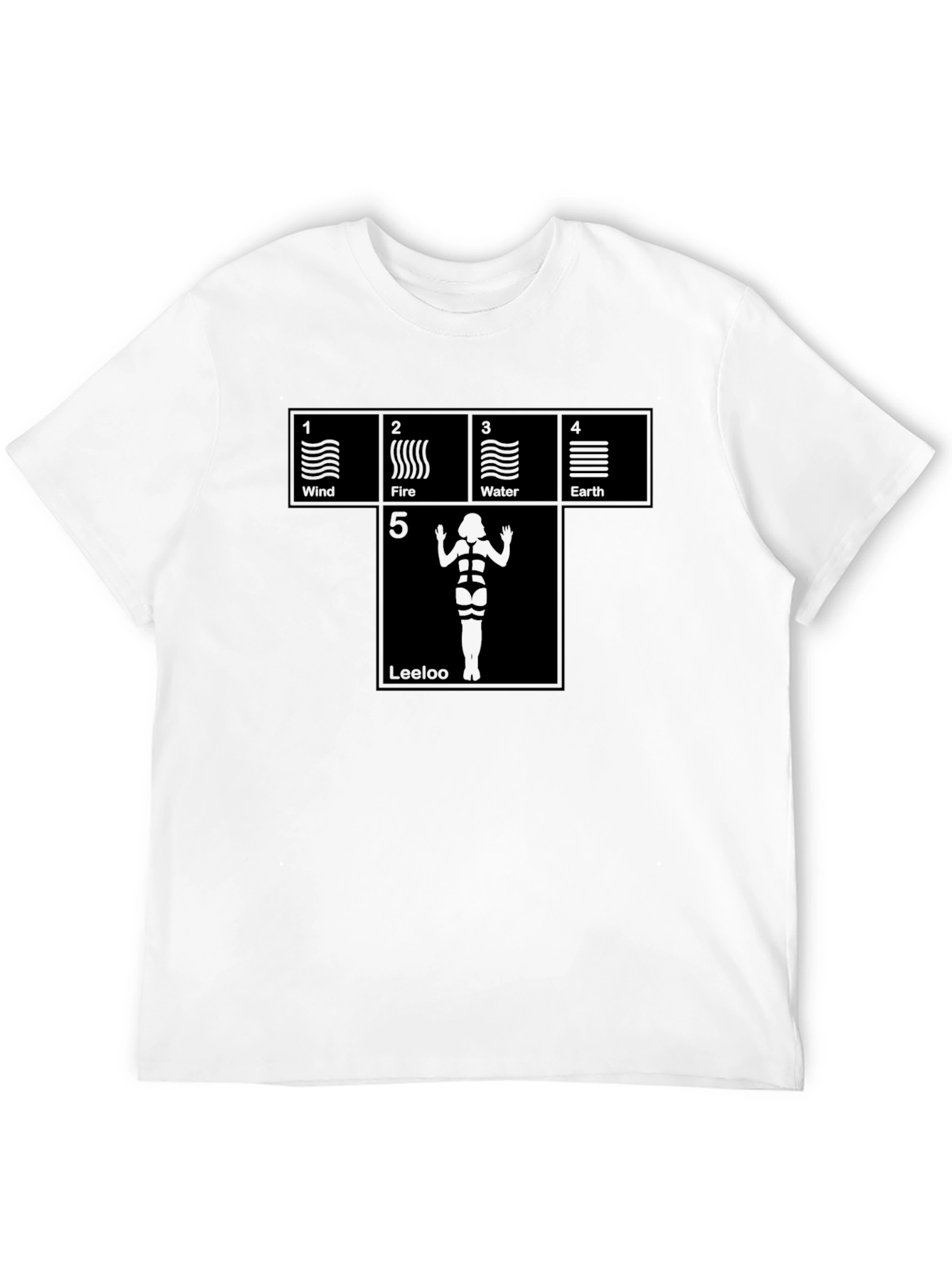Fifth Element Leeloo Periodic Table T-Shirt