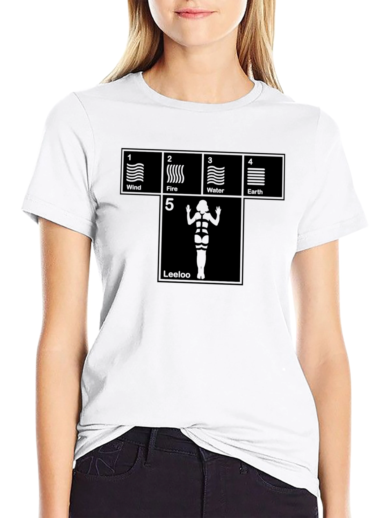 Fifth Element Leeloo Periodic Table T-Shirt