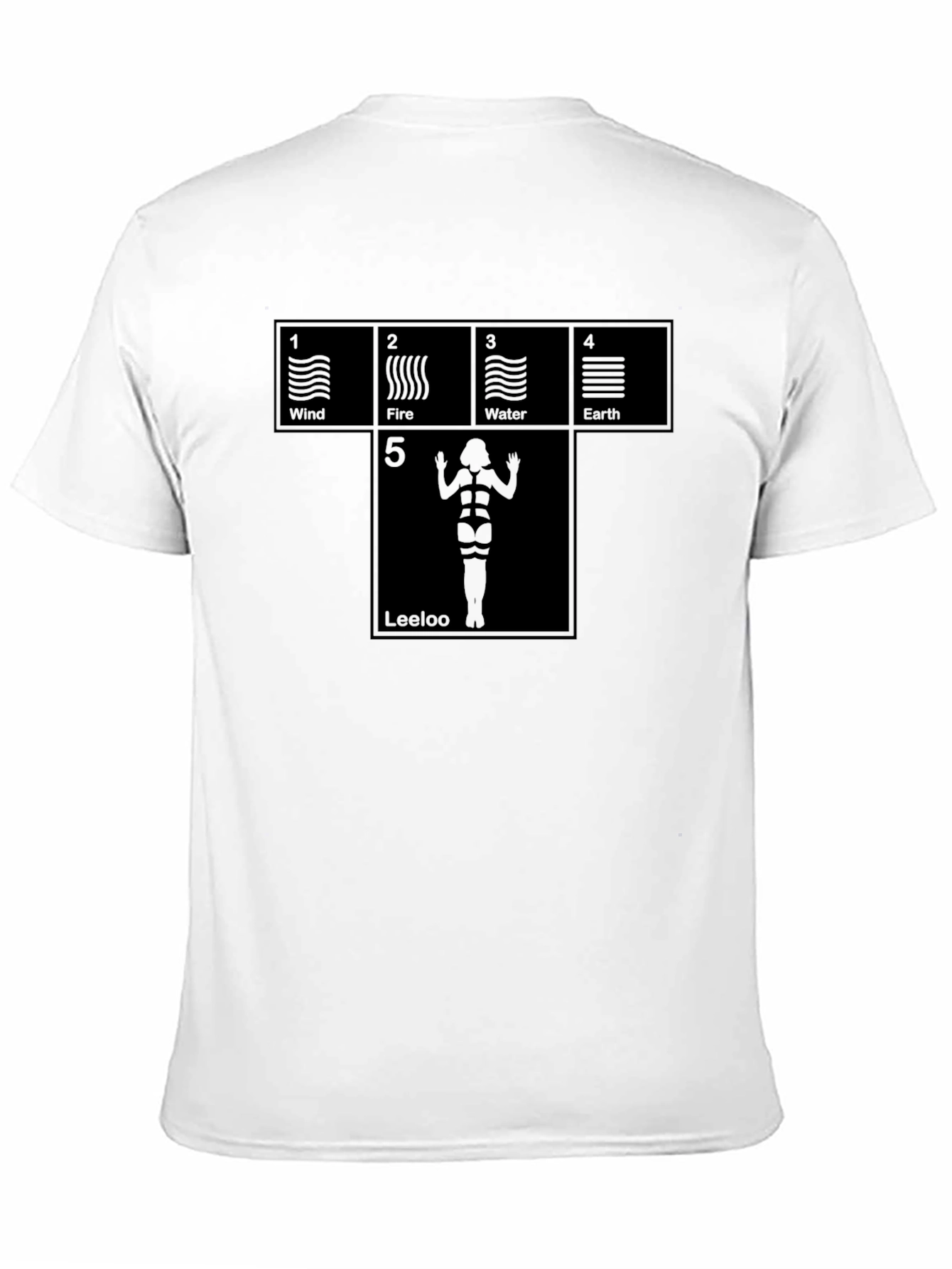 Fifth Element Leeloo Periodic Table T-Shirt
