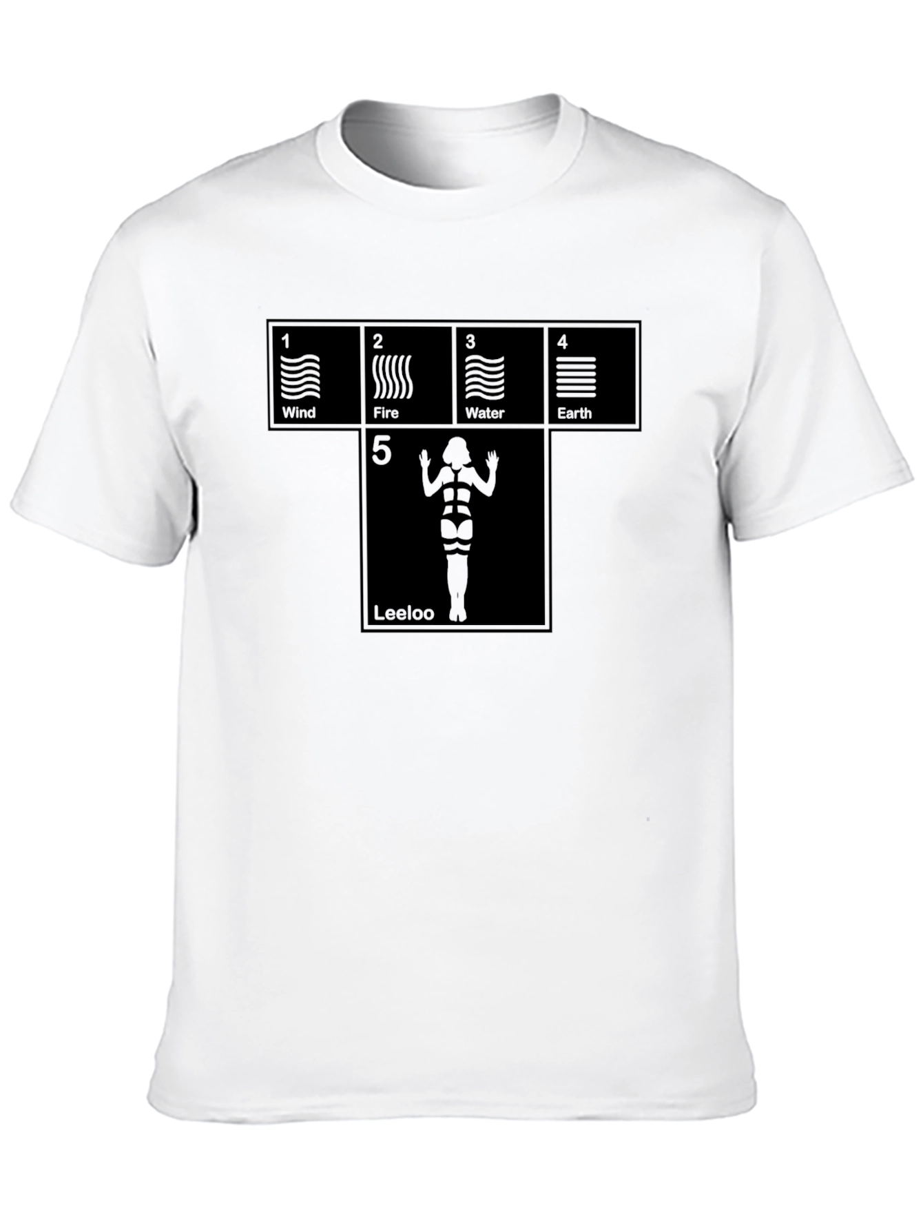 Fifth Element Leeloo Periodic Table T-Shirt