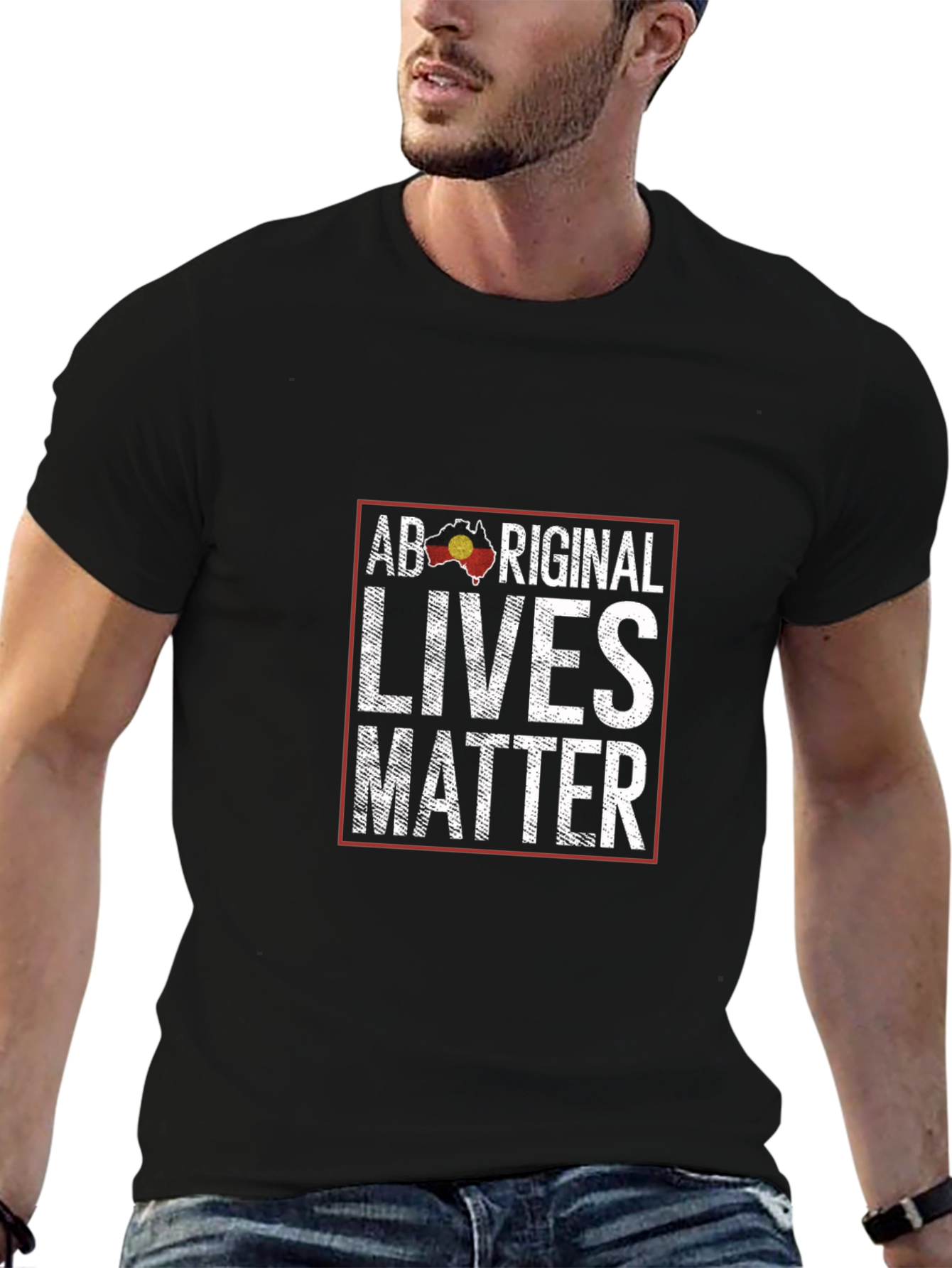 Aboriginal Lives Matter Graphic T-Shirt