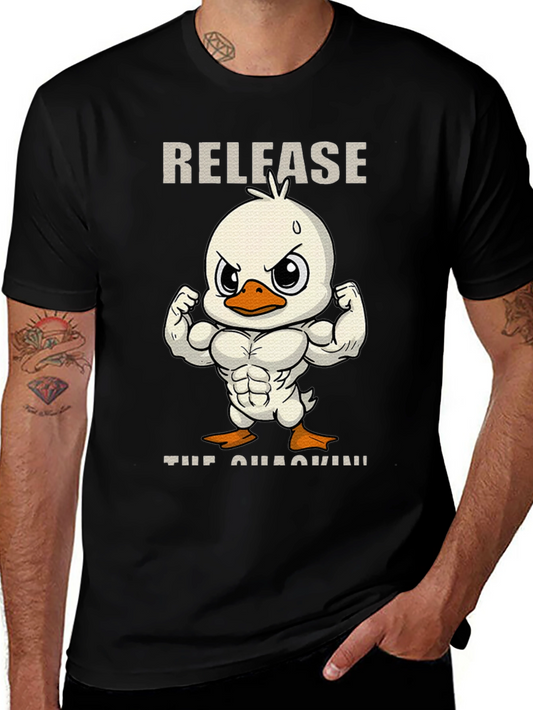 Release the Quackin Funny Duck T-Shirt