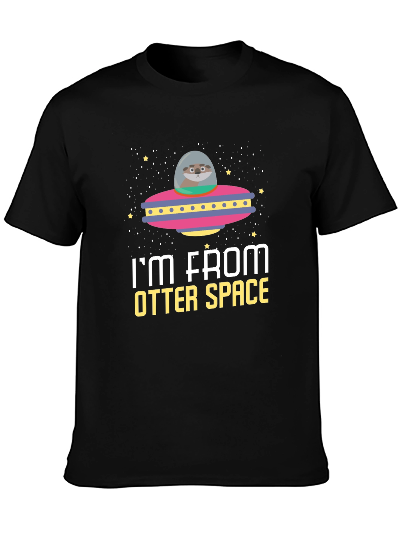 Otter Space Graphic T-Shirt