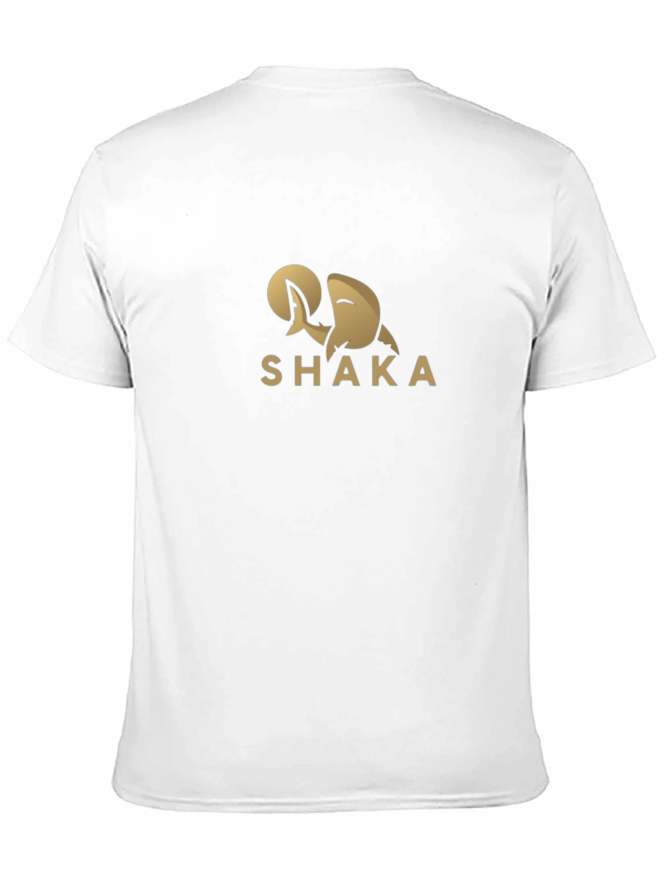 SHAKA Black Graphic Tee: Island Vibes