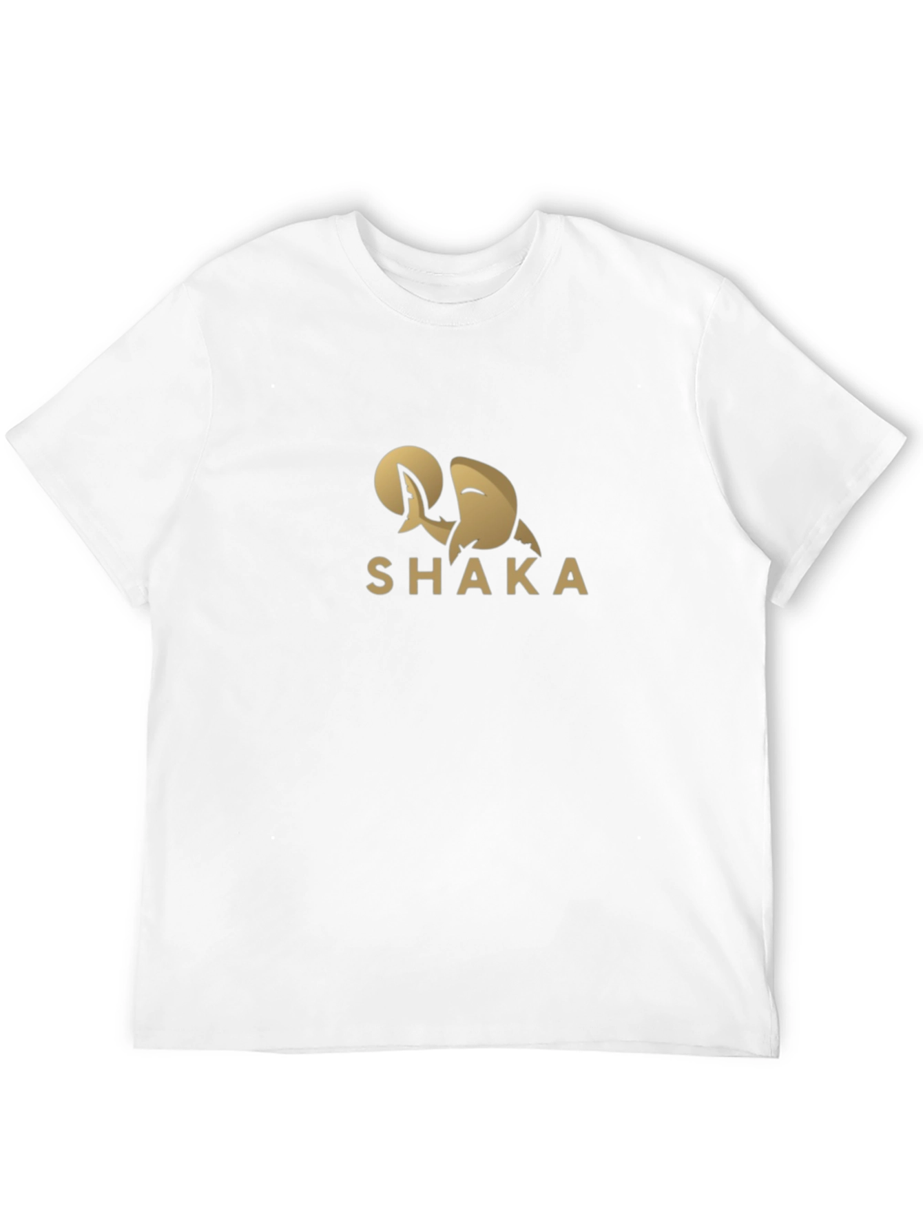 SHAKA Black Graphic Tee: Island Vibes