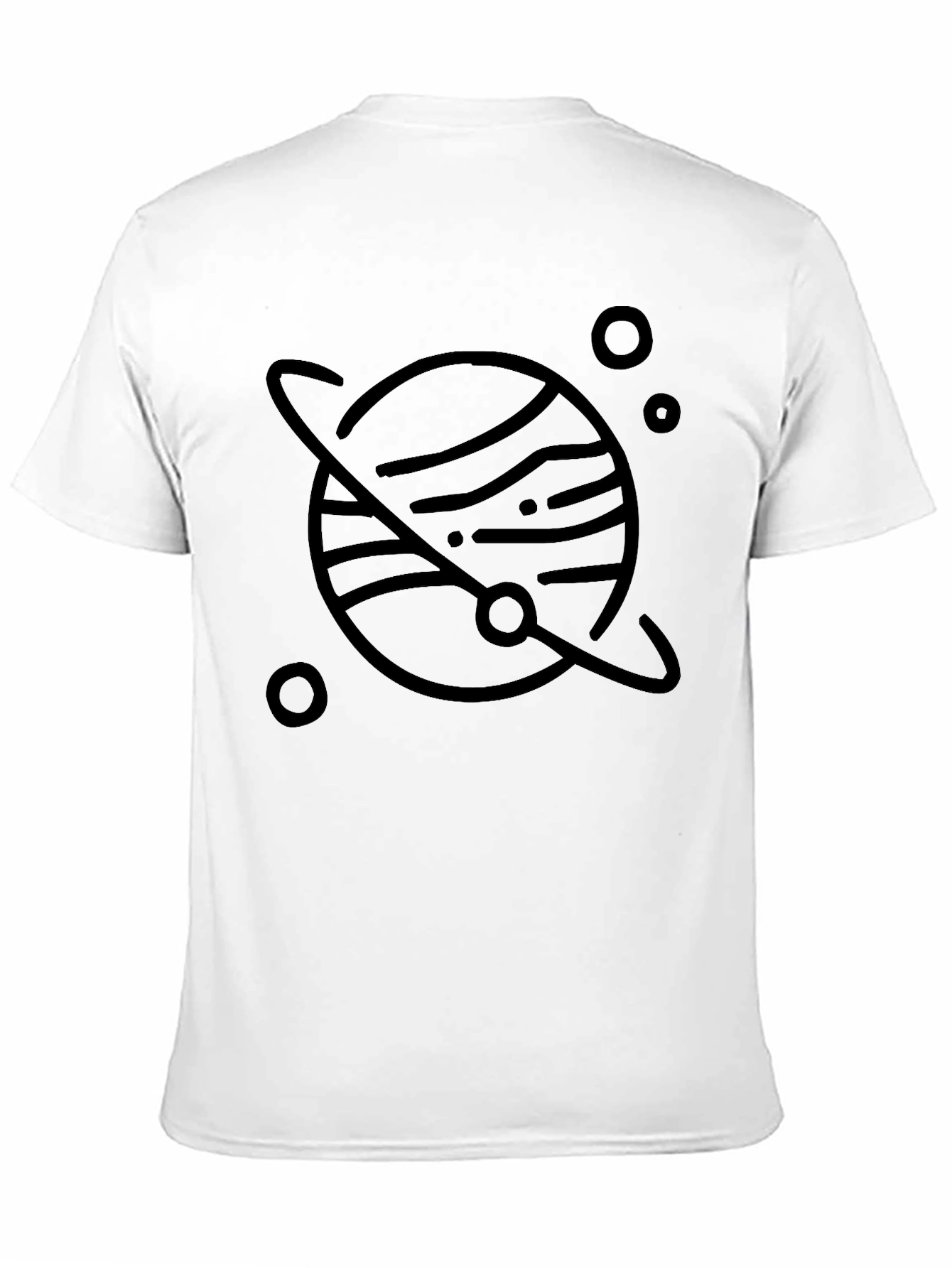 Planet Graphic T-Shirt - Black