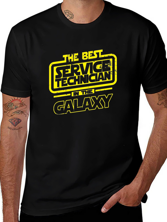 Best Service Technician in Galaxy T-Shirt